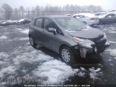 2014 Nissan VERSA NOTE, gray — VIN 3N1CE2CP0EL363186, IAAI