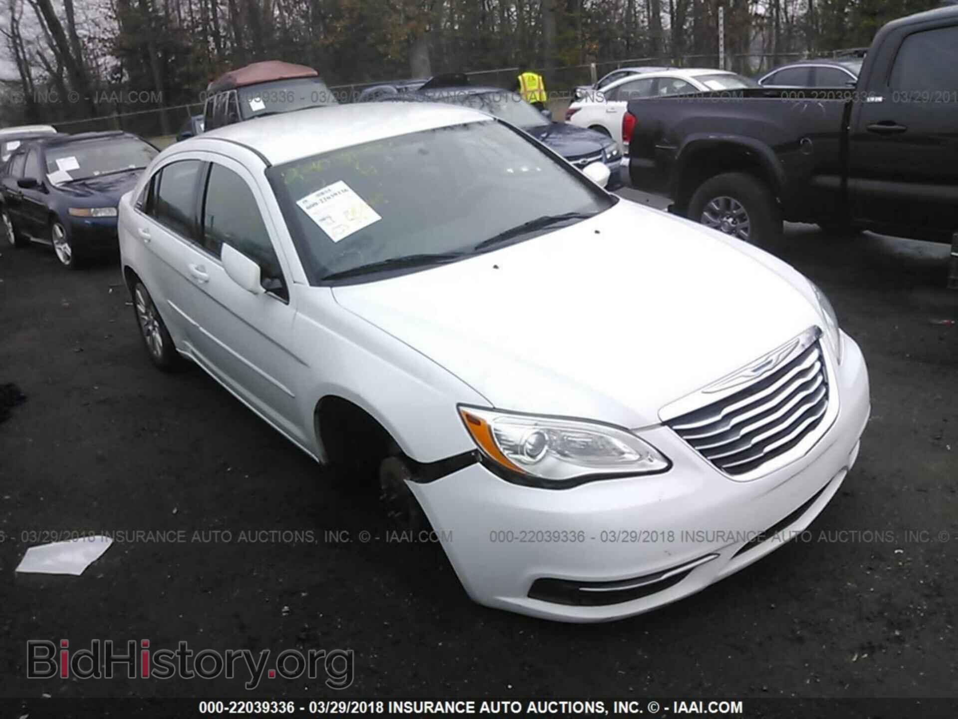 Фотография 1C3CCBAB5CN273219 - Chrysler 200 2012