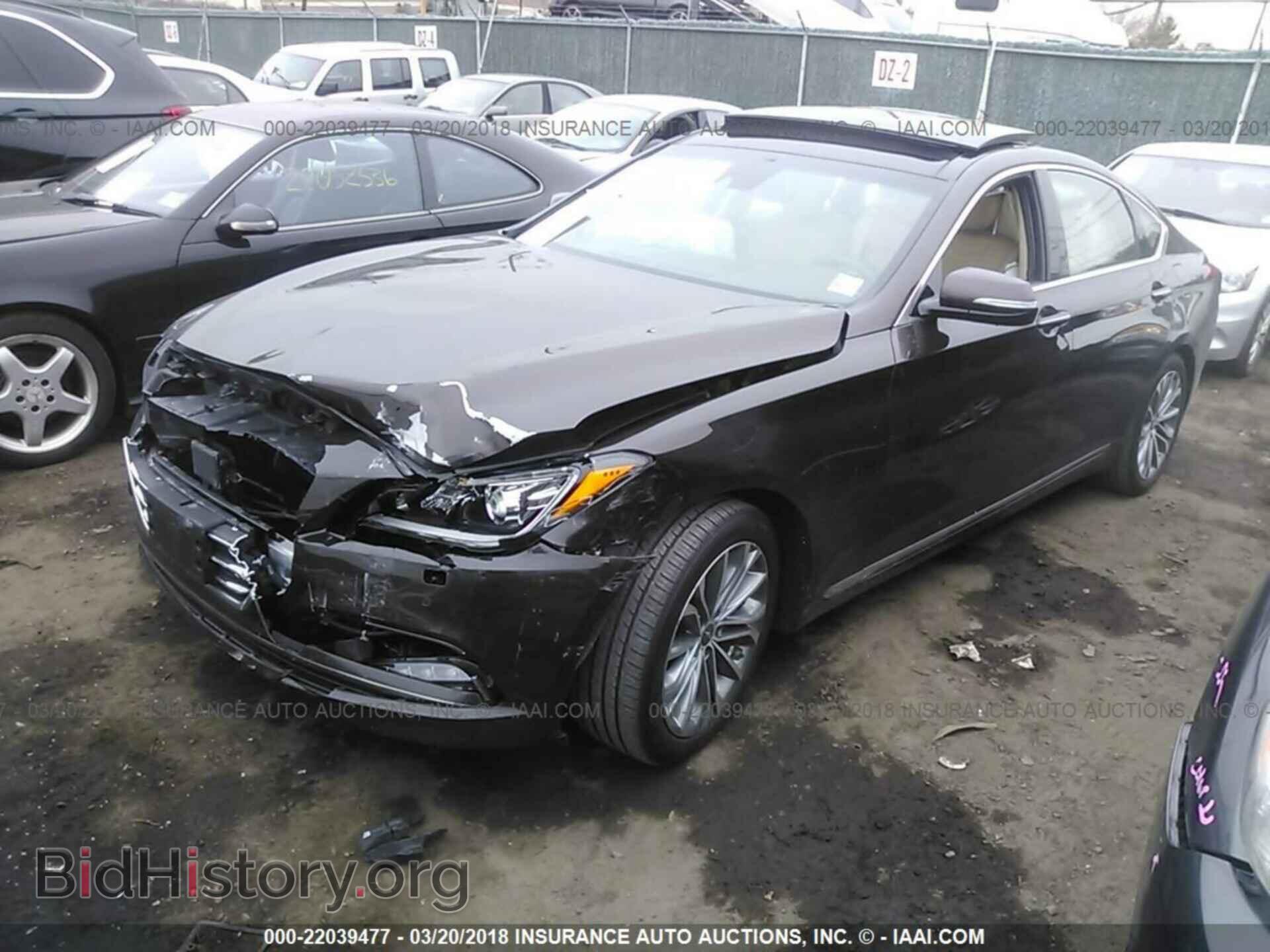 2017 Genesis G80 - VIN: KMHGN4JE0HU168528 - Фото 2