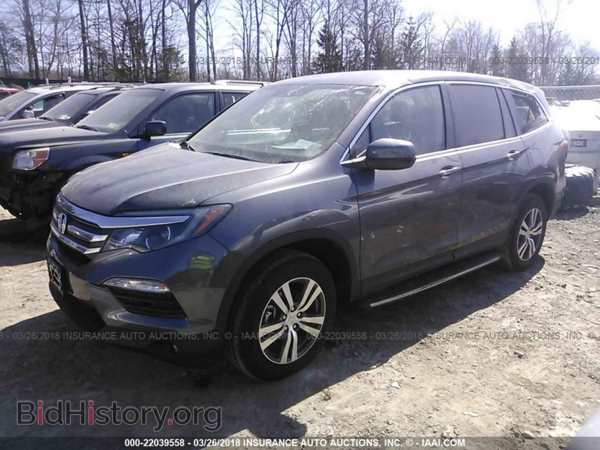 2017 HONDA PILOT - VIN: 5FNYF6H52HB021255 - Photo 2