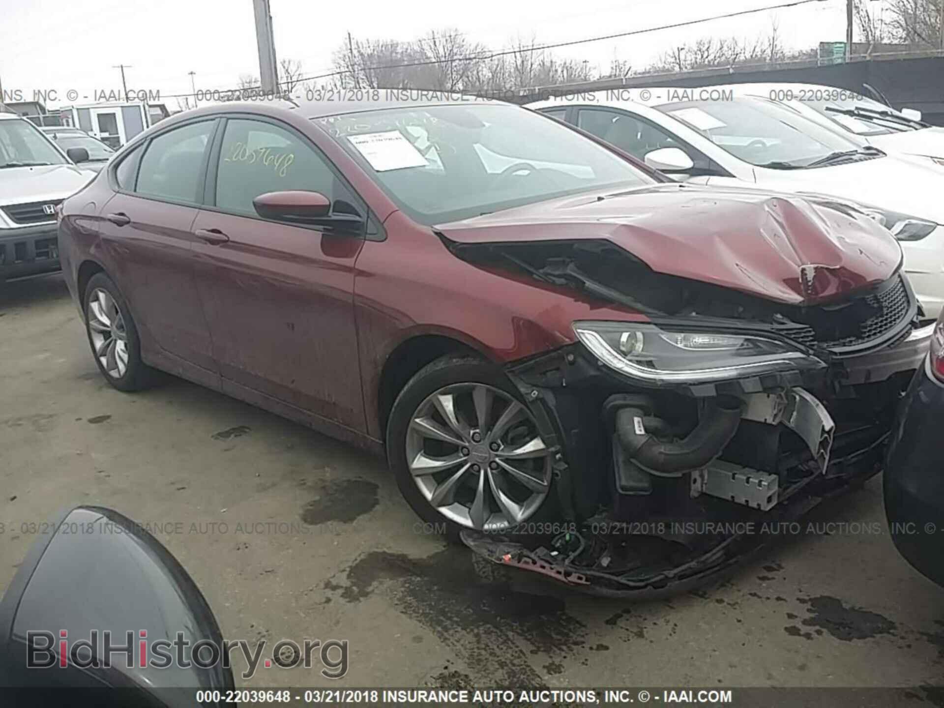 Photo 1C3CCCBB2FN755087 - Chrysler 200 2015