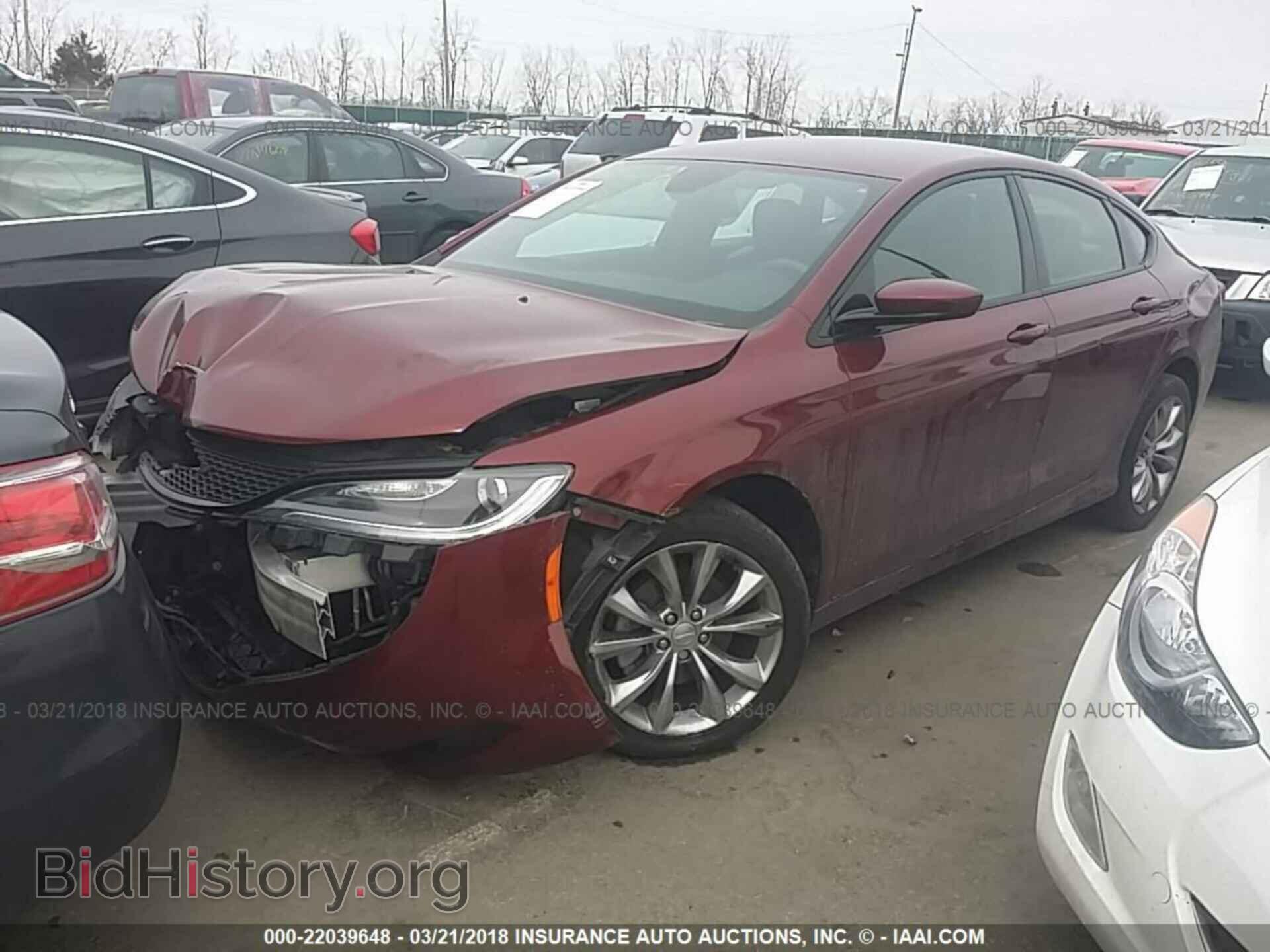 2015 Chrysler 200 - VIN: 1C3CCCBB2FN755087 - Photo 2