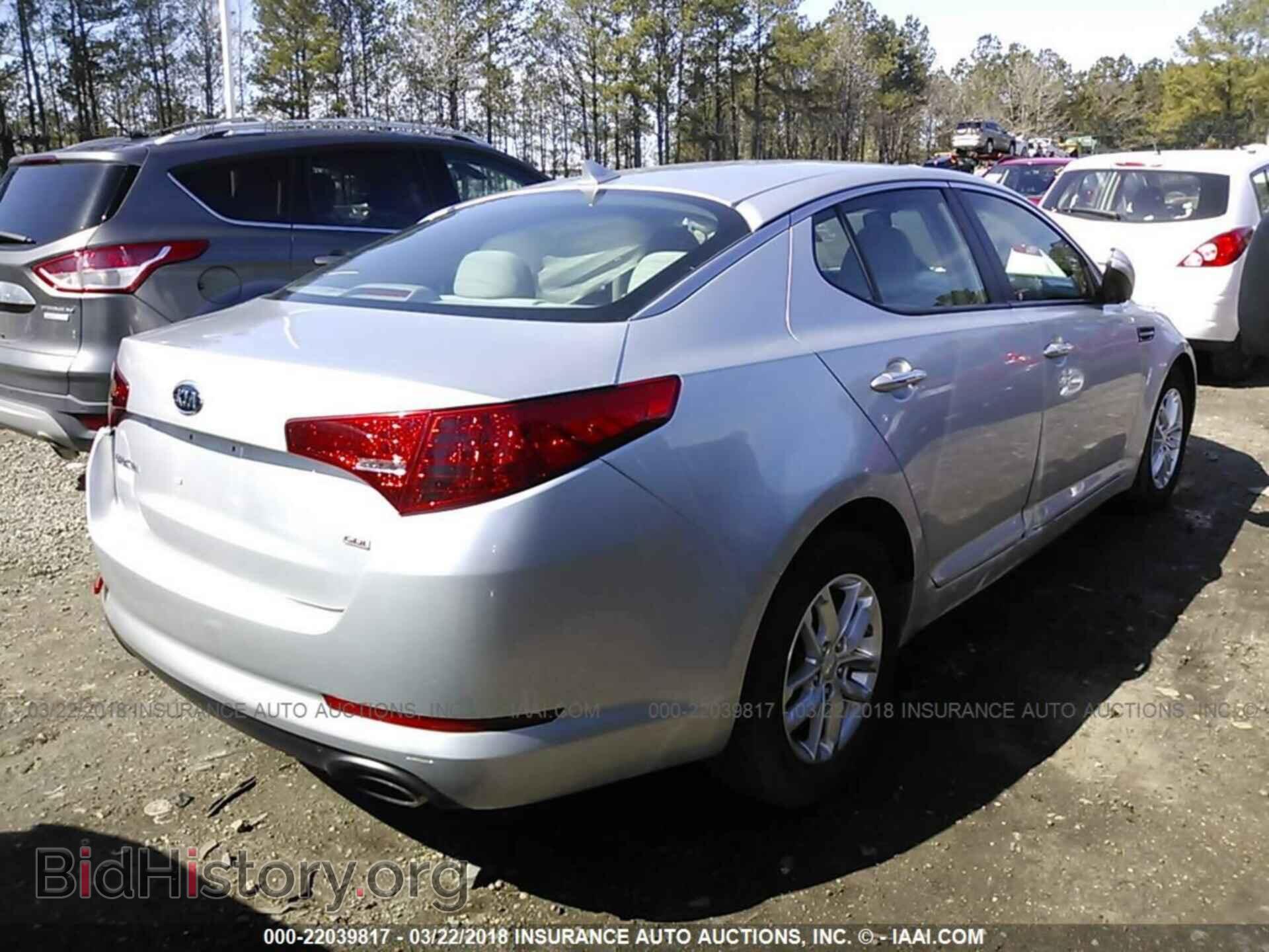 2012 Kia Optima - VIN: 5XXGM4A7XCG052647 - Фото 4