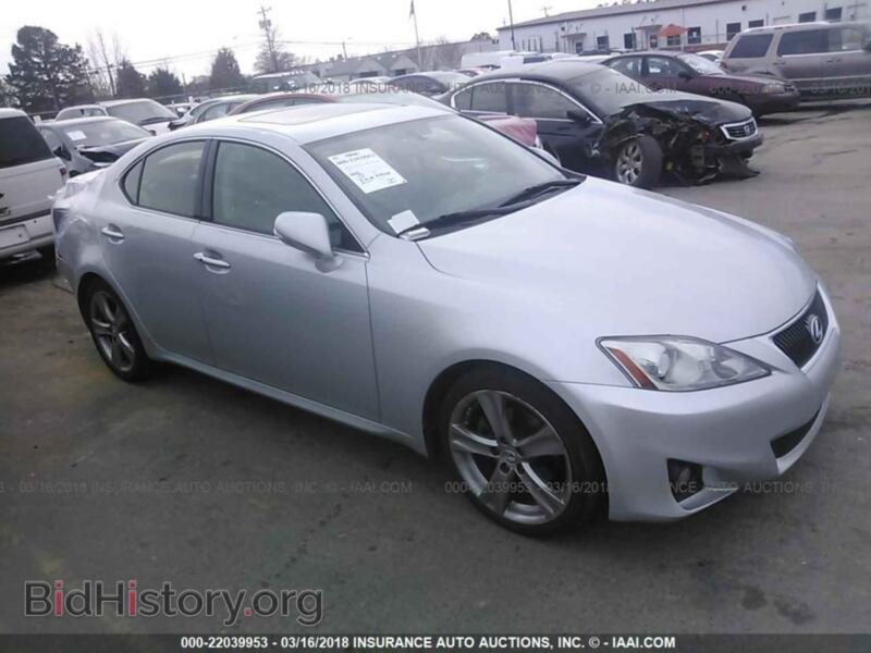 2012 Lexus IS (VIN JTHBF5C21C5168818) — фото 1 из 10, IAAI, повреждение: задняя часть
