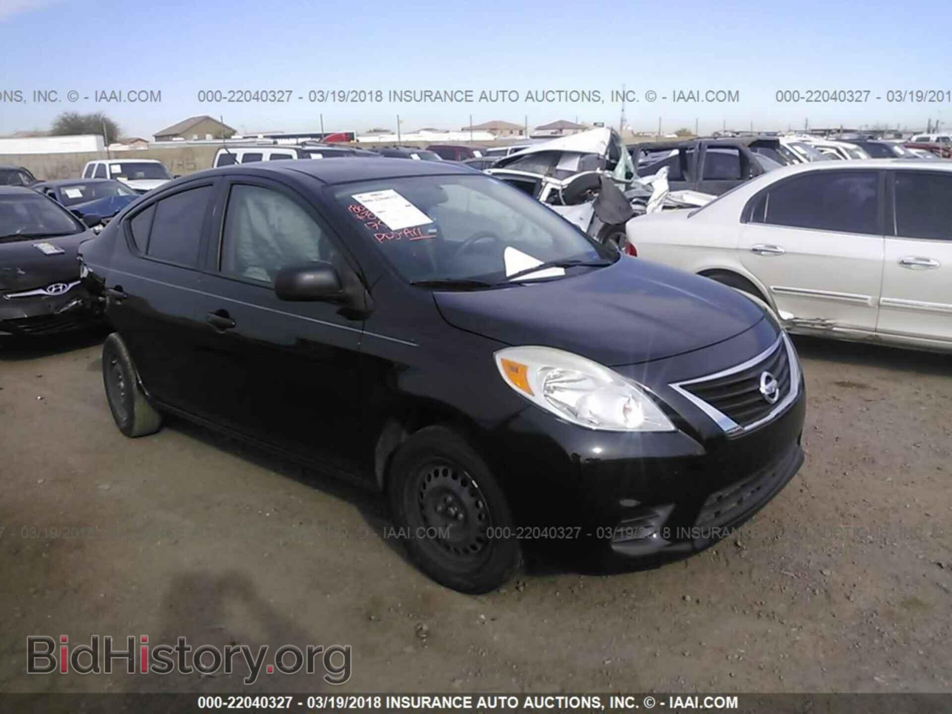 Фотография 3N1CN7AP9CL919637 - Nissan Versa 2012