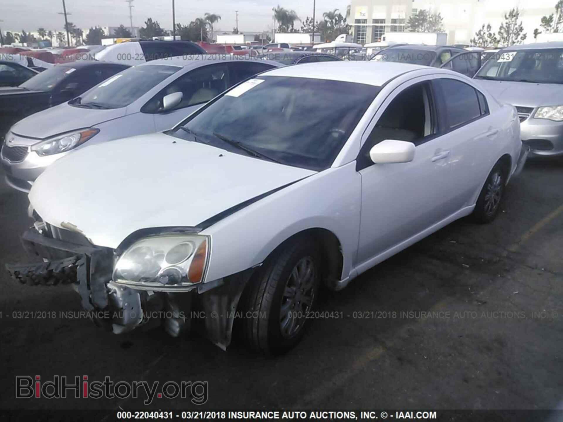 2012 Mitsubishi Galant - VIN: 4A32B2FF7CE019384 - Фото 2