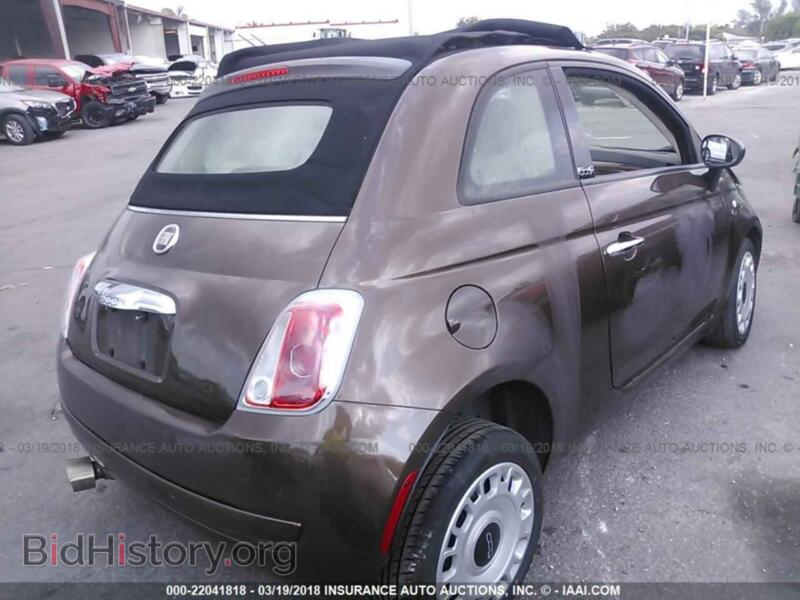 2012 Fiat 500 (VIN 3C3CFFDR5CT121299) — фото 4 из 10