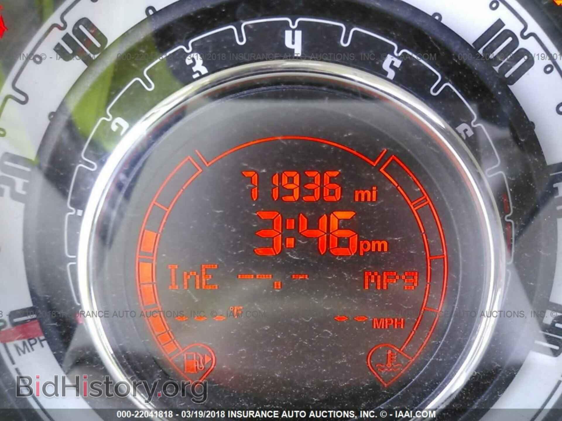 2012 Fiat 500 - VIN: 3C3CFFDR5CT121299 - Фото 7