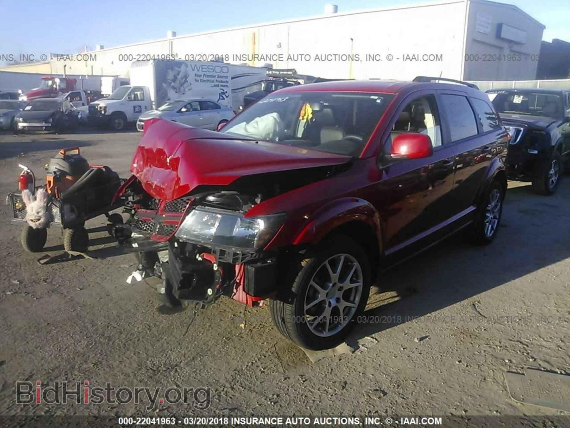 2017 Dodge Journey - VIN: 3C4PDDEGXHT593154 - Фото 2