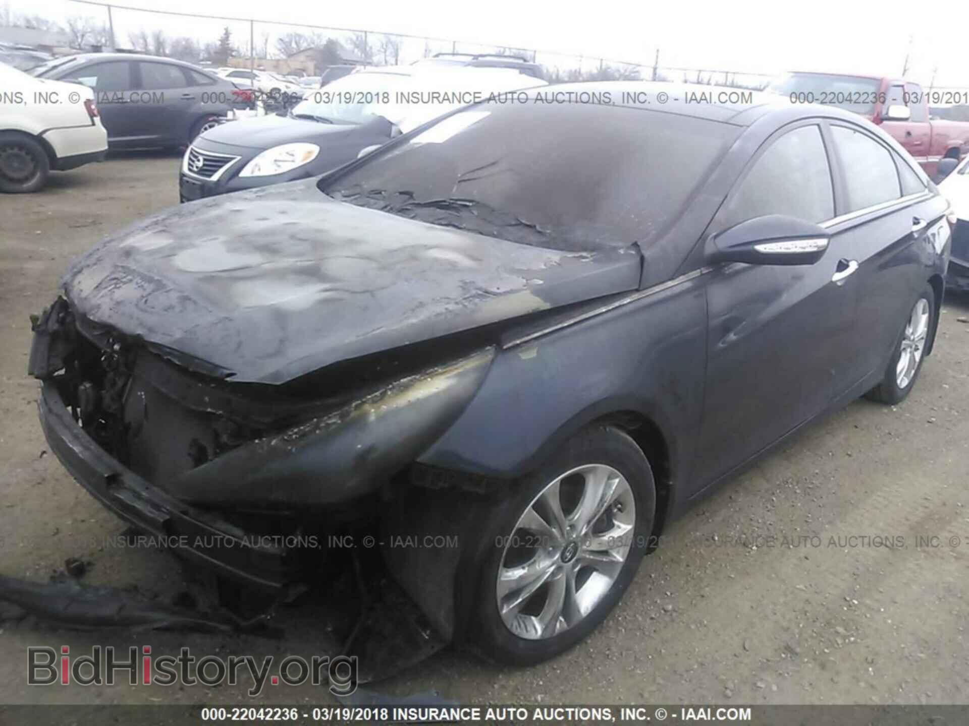 2012 Hyundai Sonata - VIN: 5NPEC4AC2CH356583 - Фото 2
