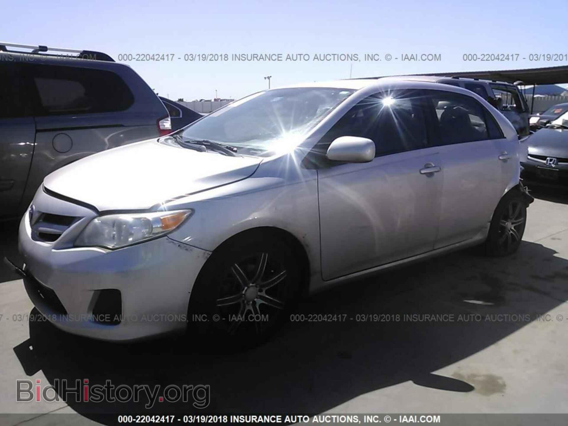 2012 Toyota Corolla - VIN: 5YFBU4EEXCP071712 - Фото 2