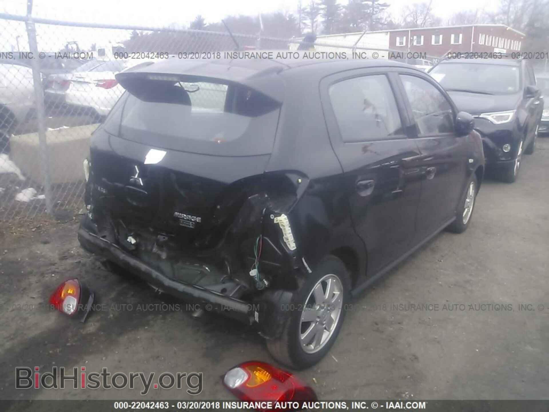 2015 Mitsubishi Mirage - VIN: ML32A4HJXFH060729 - Фото 4