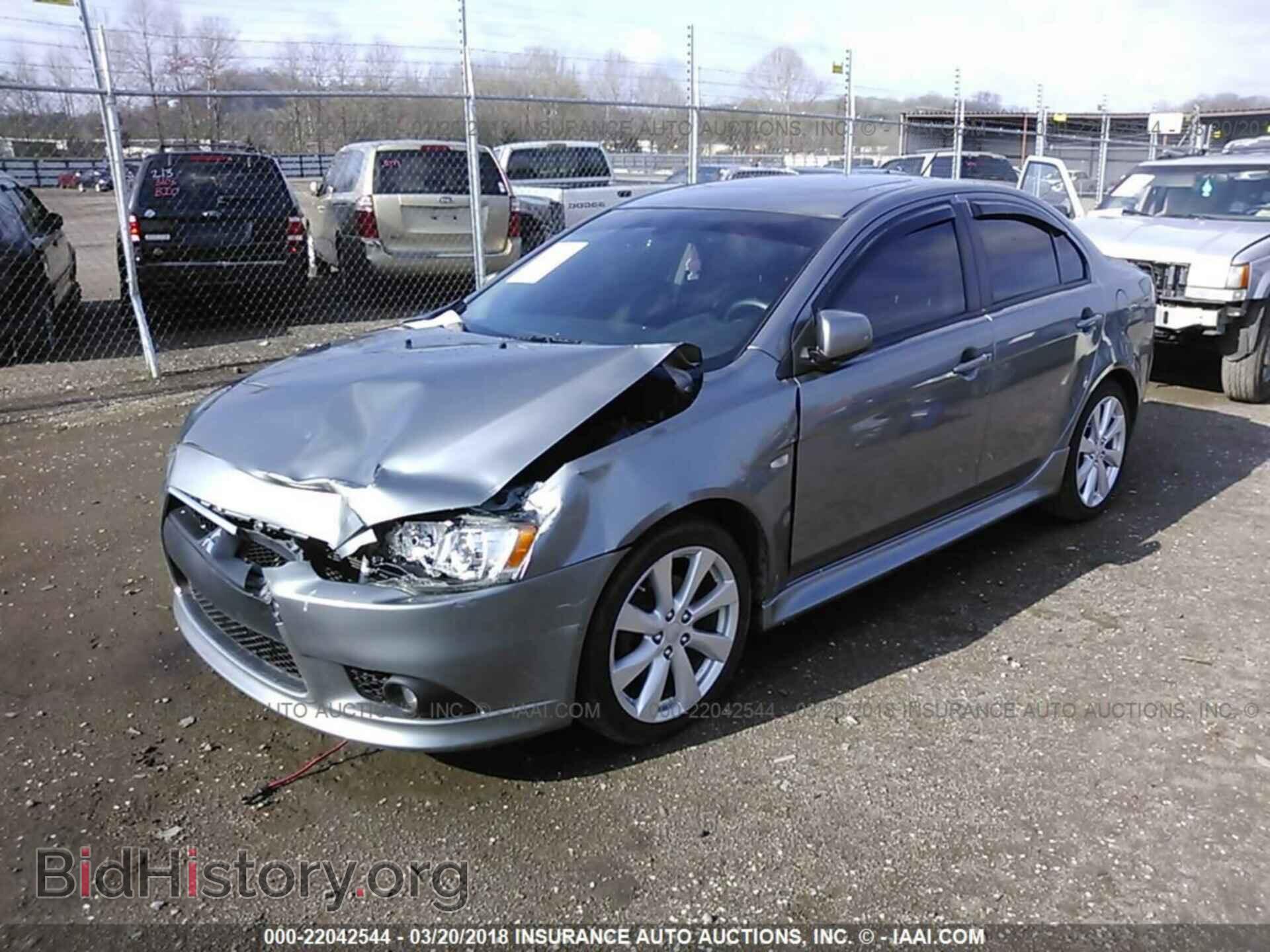 2012 Mitsubishi Lancer - VIN: JA32U8FW1CU028229 - Фото 2