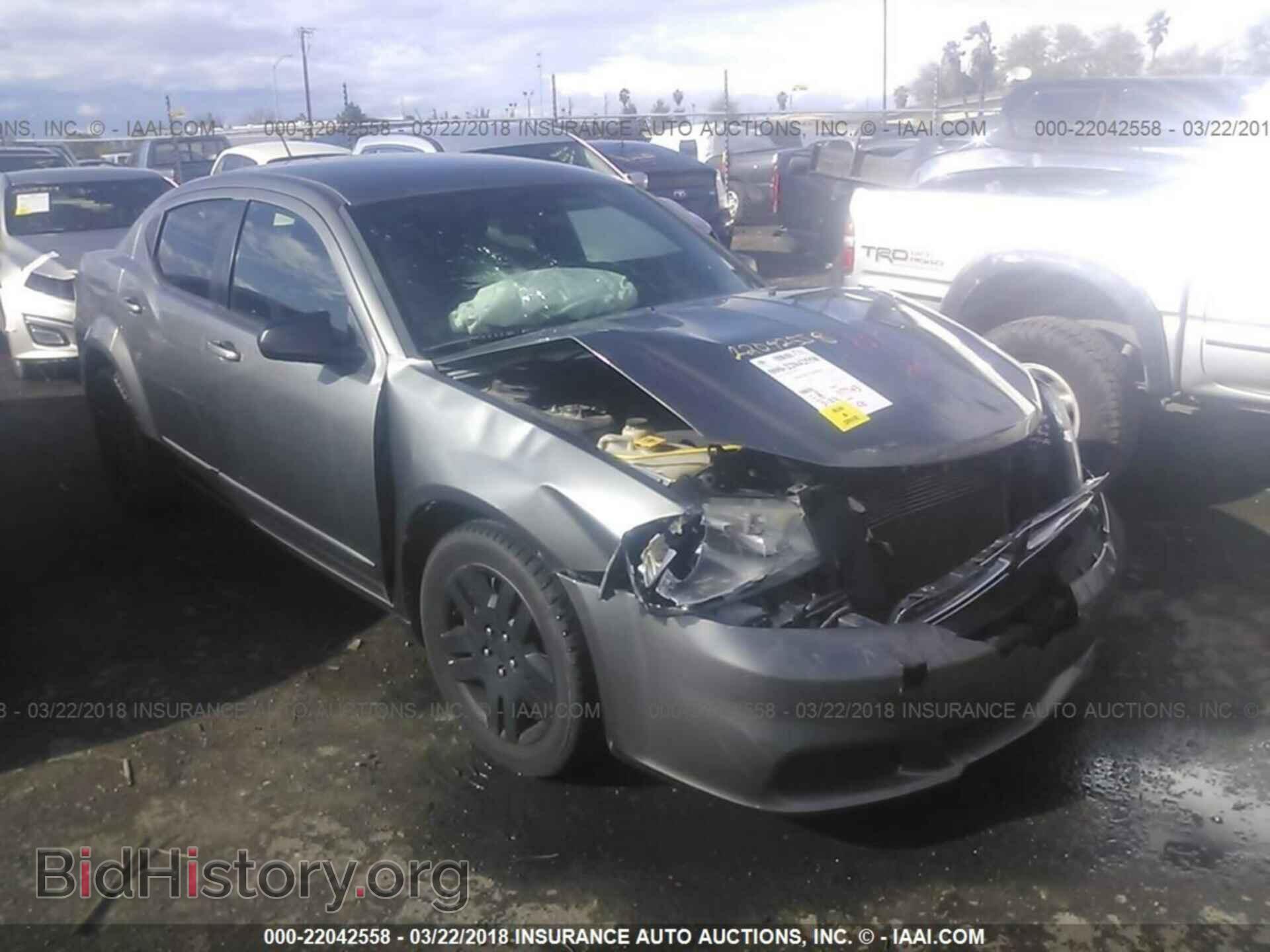 Photo 1C3CDZAB6CN328167 - Dodge Avenger 2012