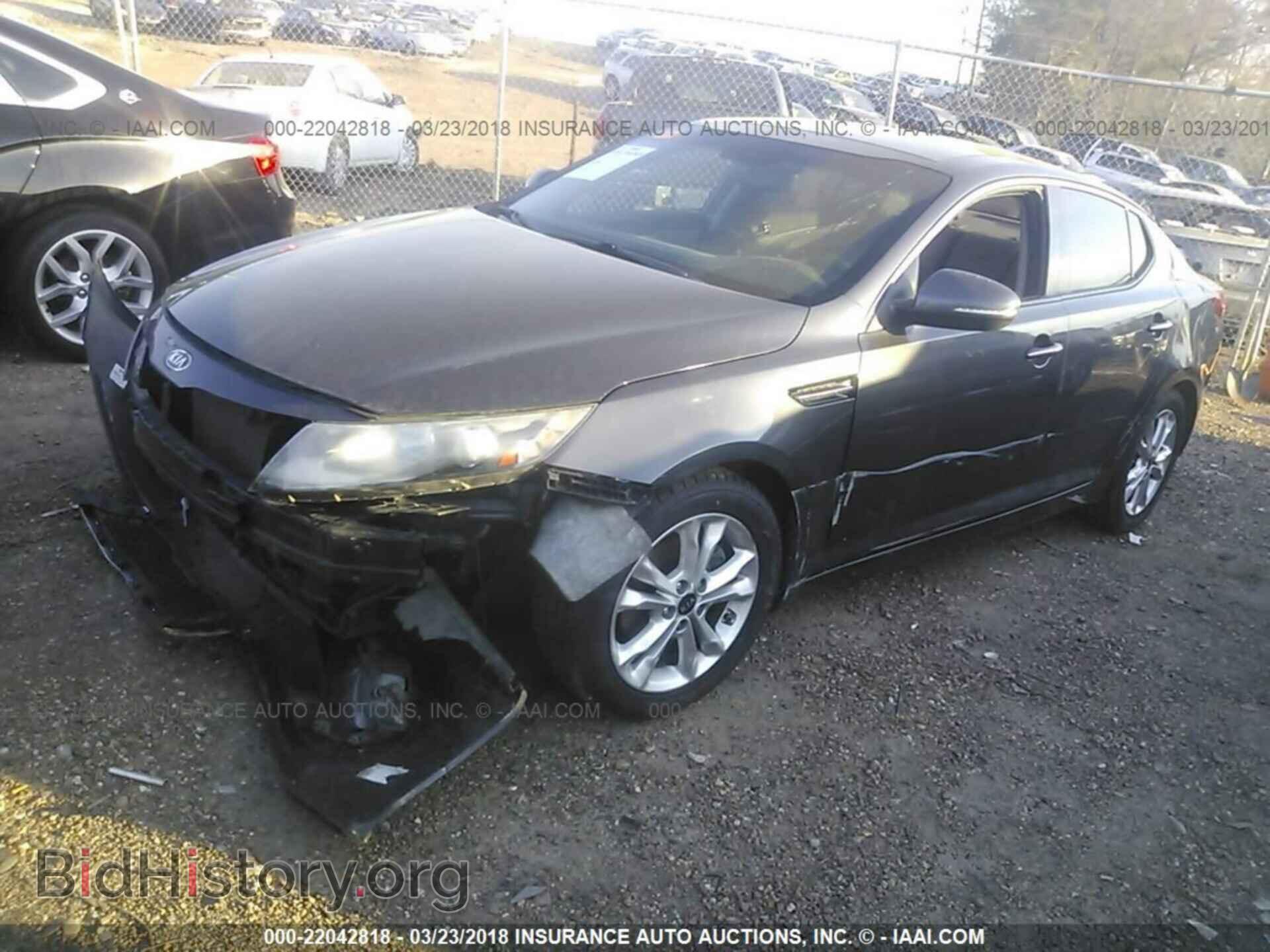 2011 Kia Optima - VIN: KNAGN4A7XB5178651 - Фото 2