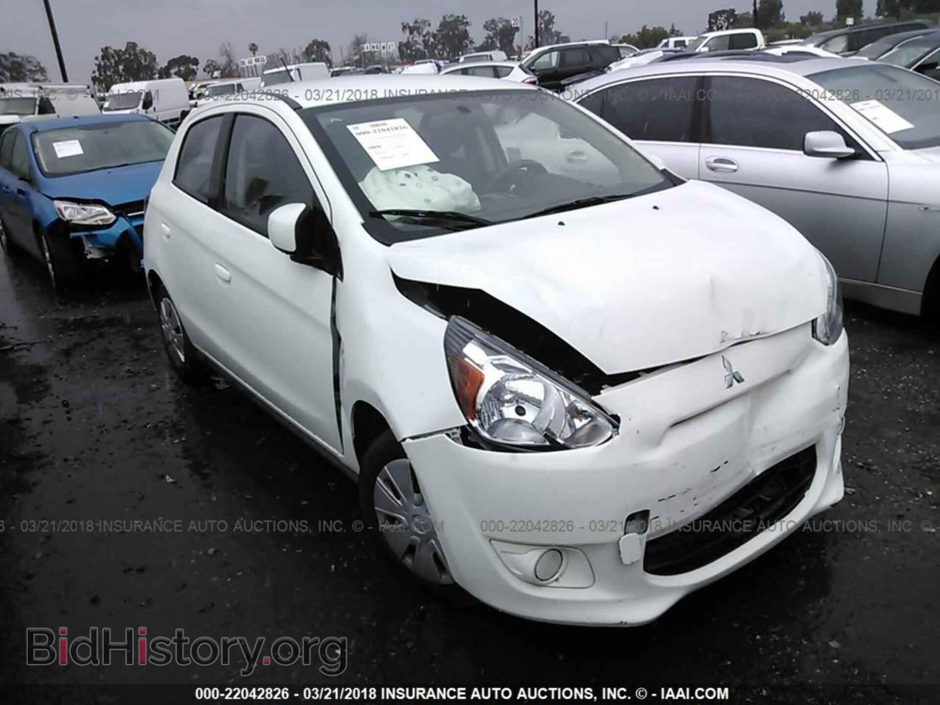 Photo ML32A3HJ2FH009705 - Mitsubishi Mirage 2015
