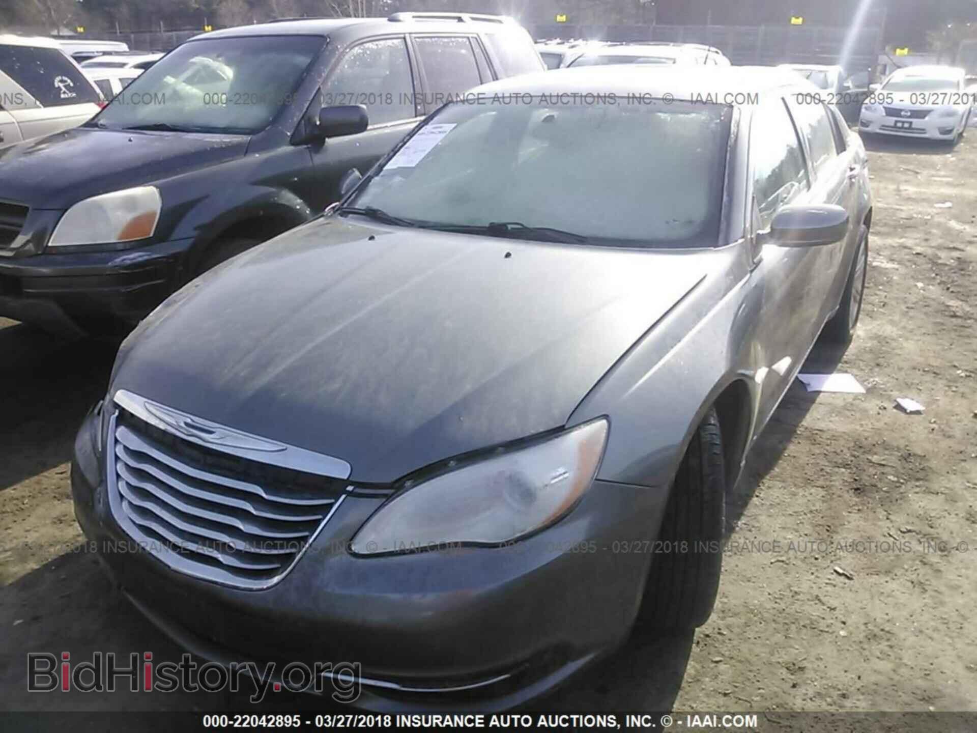 2012 Chrysler 200 - VIN: 1C3CCBBB8CN172559 - Фото 2