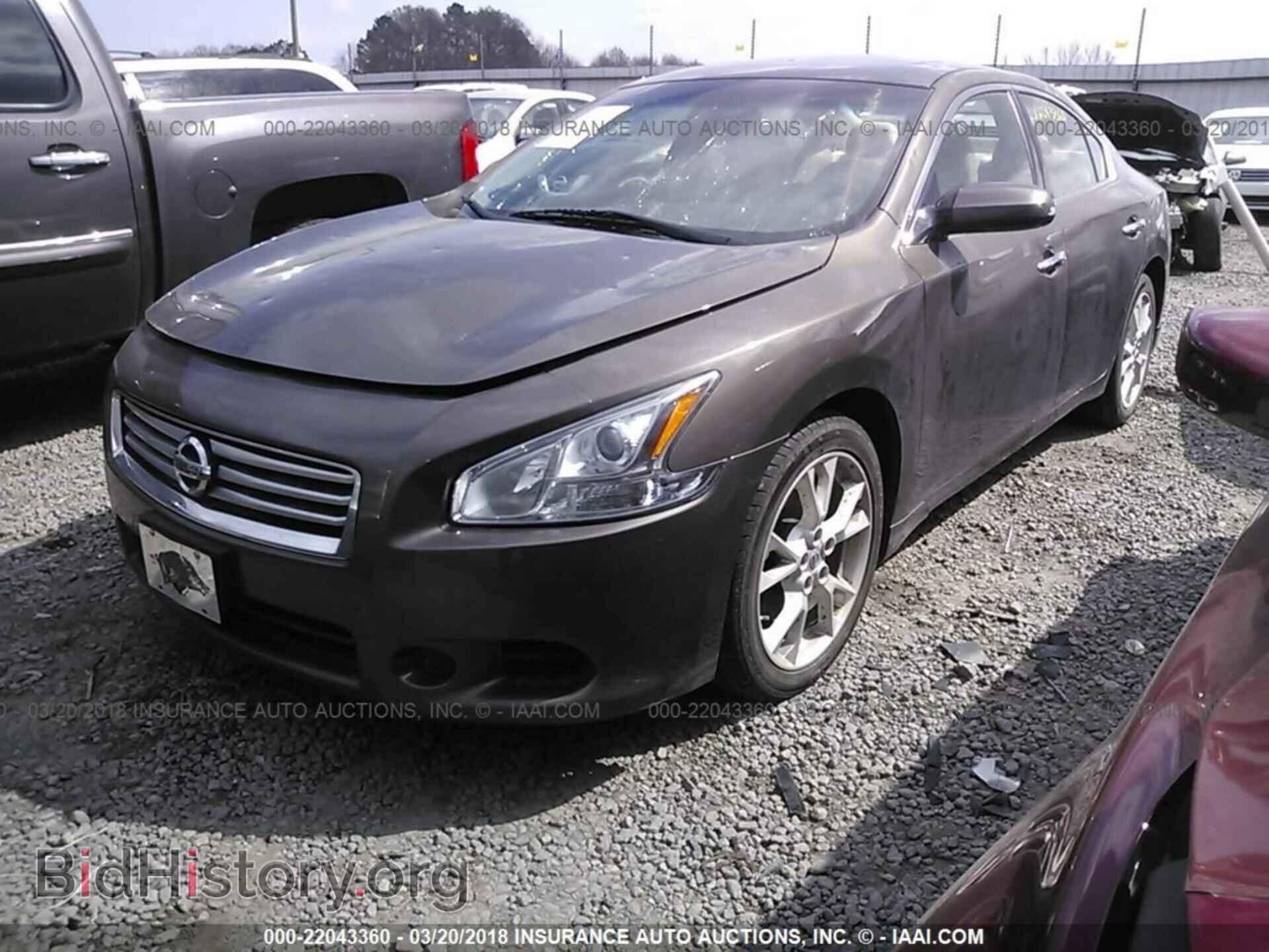 2014 Nissan Maxima - VIN: 1N4AA5AP2EC439707 - Фото 2