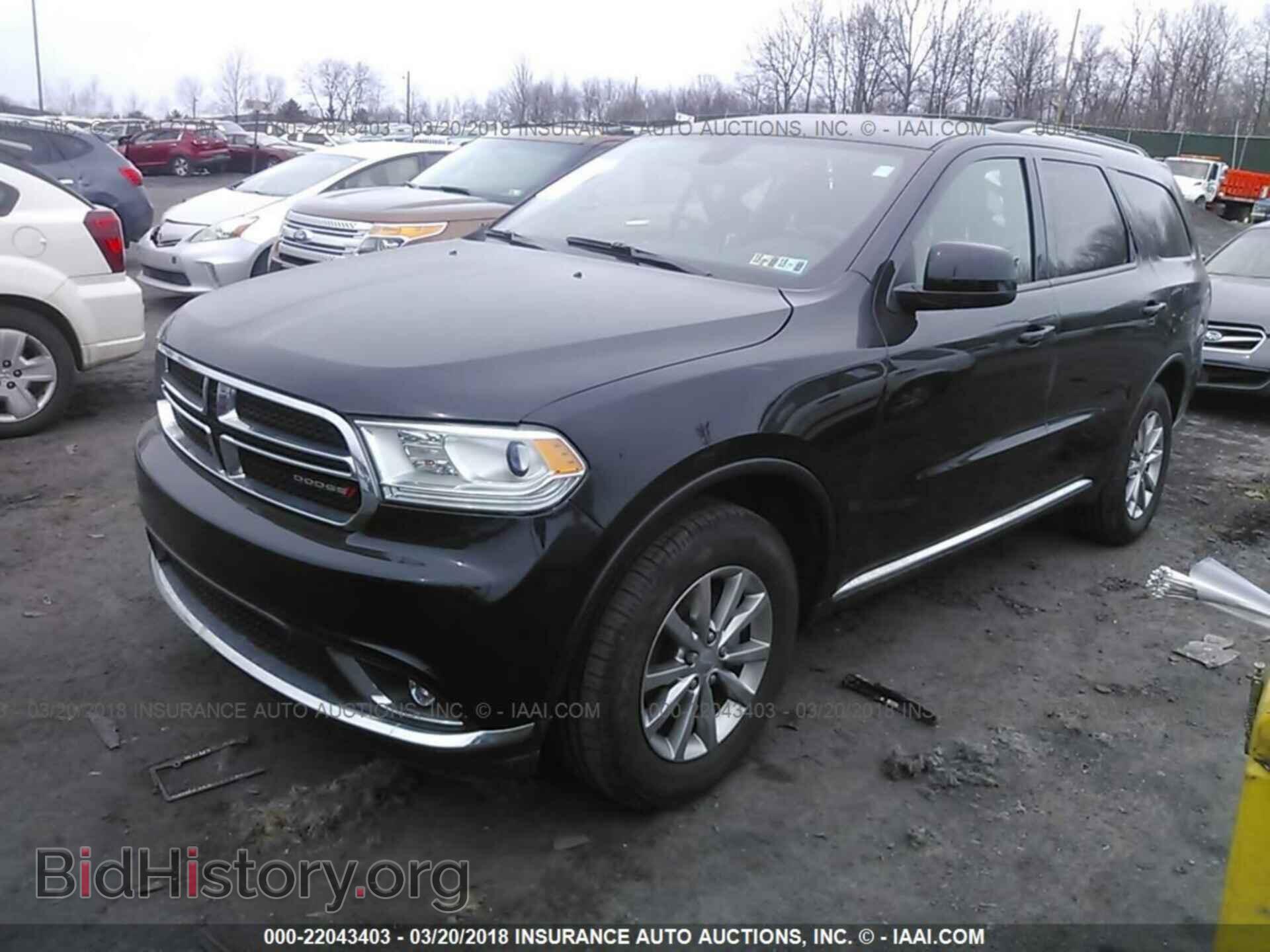 2017 Dodge Durango - VIN: 1C4RDJAG7HC741303 - Фото 2