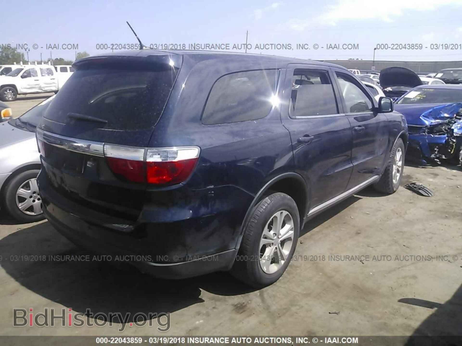 2013 Dodge Durango - VIN: 1C4RDHAG4DC626483 - Фото 4