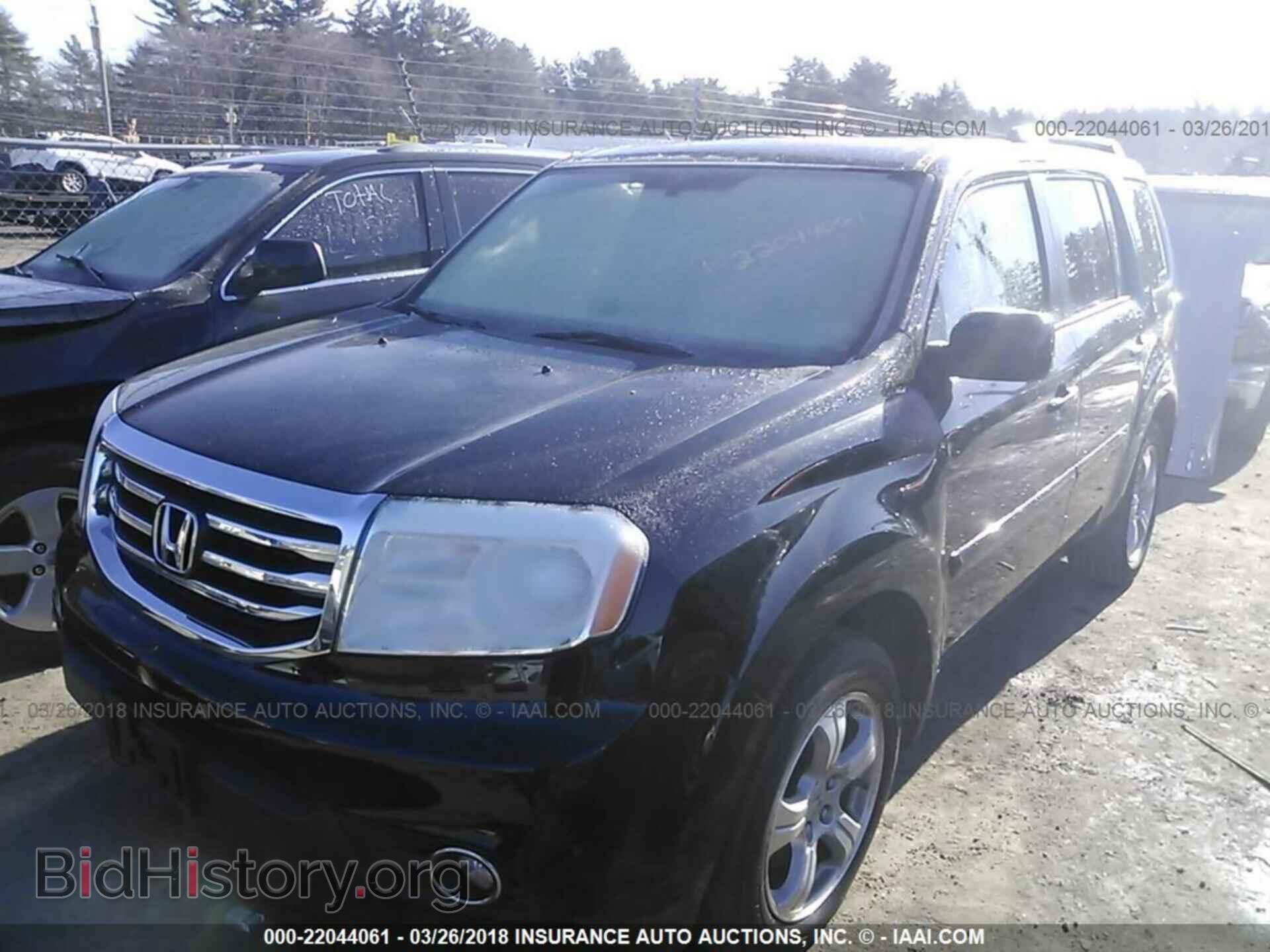 2013 Honda Pilot - VIN: 5FNYF4H59DB032588 - Фото 2