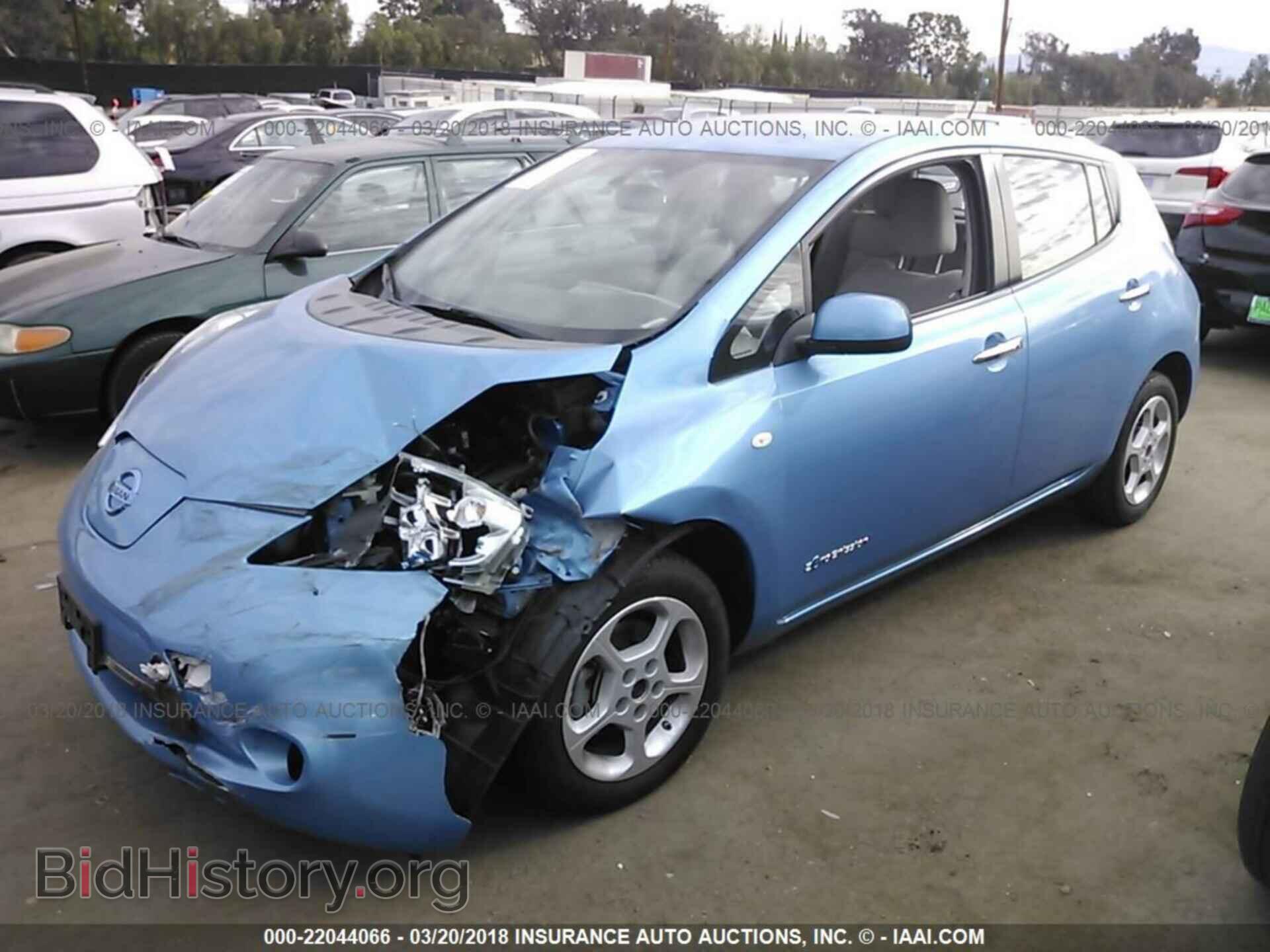 2012 Nissan Leaf - VIN: JN1AZ0CPXCT021172 - Фото 2