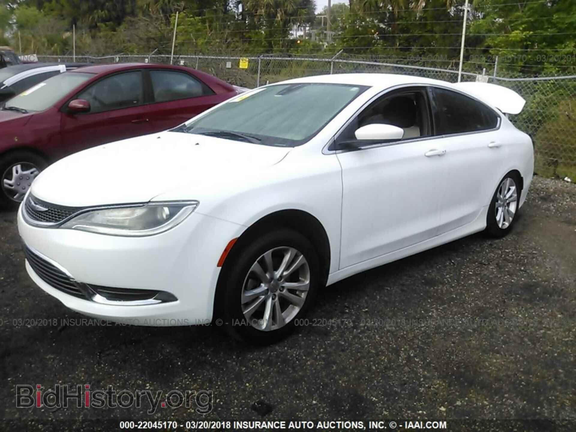 2015 Chrysler 200 - VIN: 1C3CCCAB1FN608468 - Photo 2