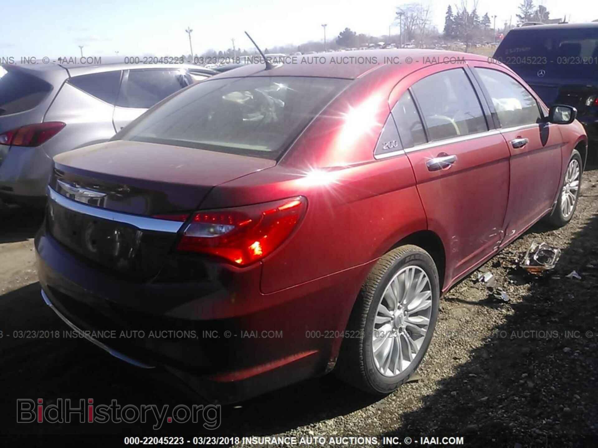 2012 Chrysler 200 - VIN: 1C3CCBCB7CN258038 - Photo 4