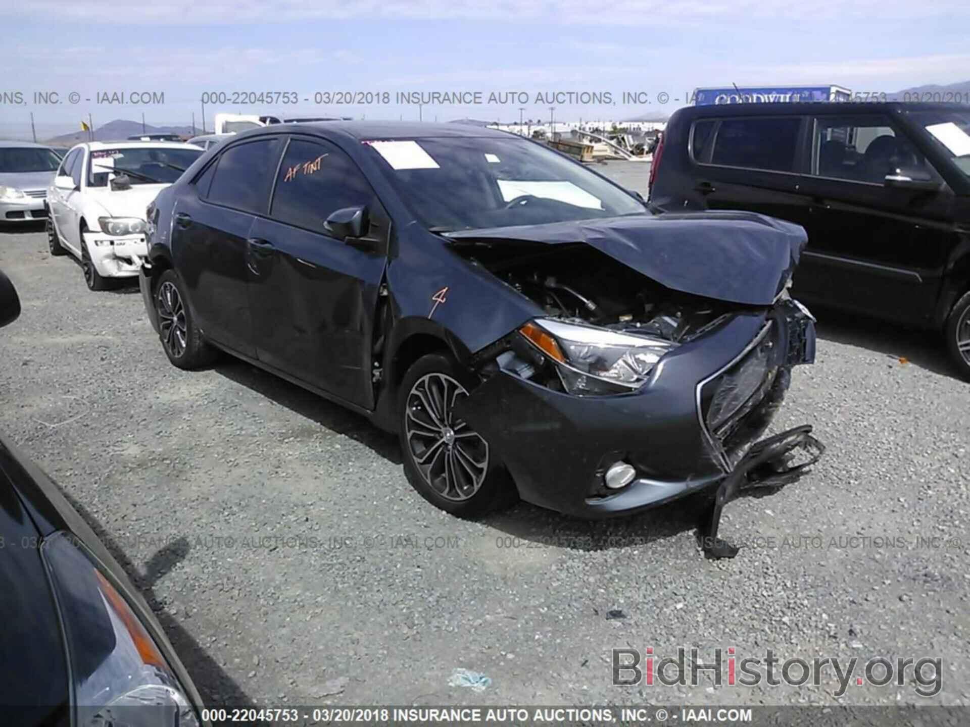 Photo 2T1BURHE8FC331926 - Toyota Corolla 2015