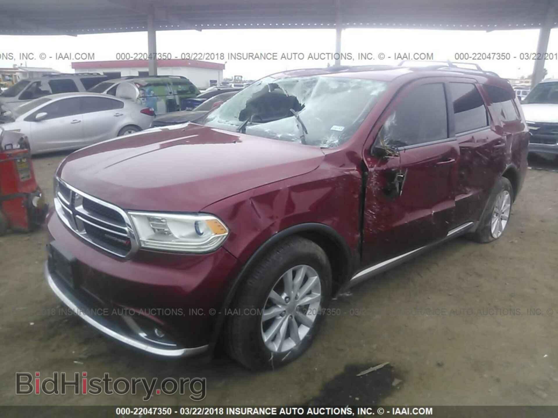 2014 Dodge Durango - VIN: 1C4RDHAG2EC338947 - Фото 2