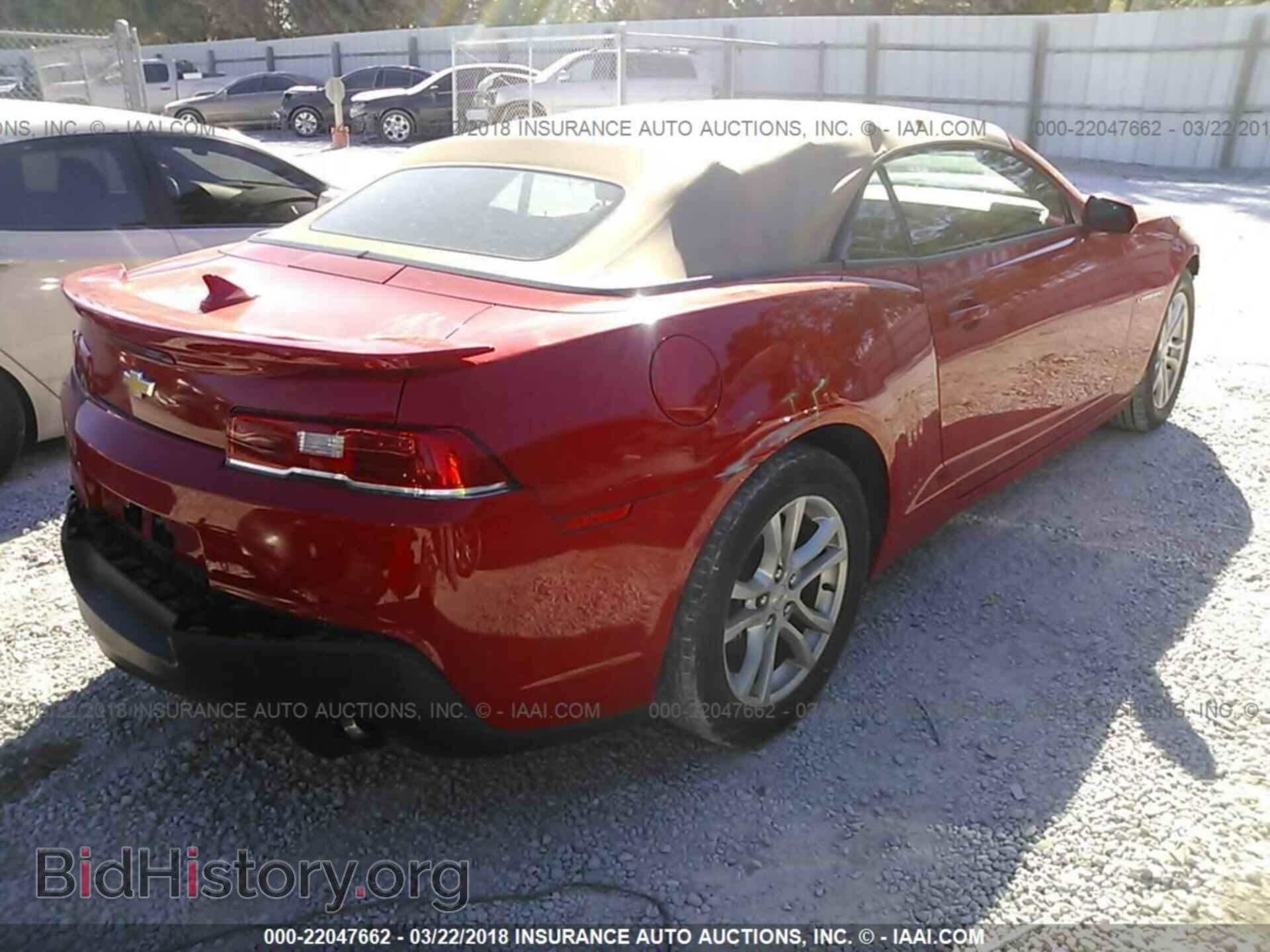 2015 Chevrolet Camaro - VIN: 2G1FD3D32F9149053 - Photo 4
