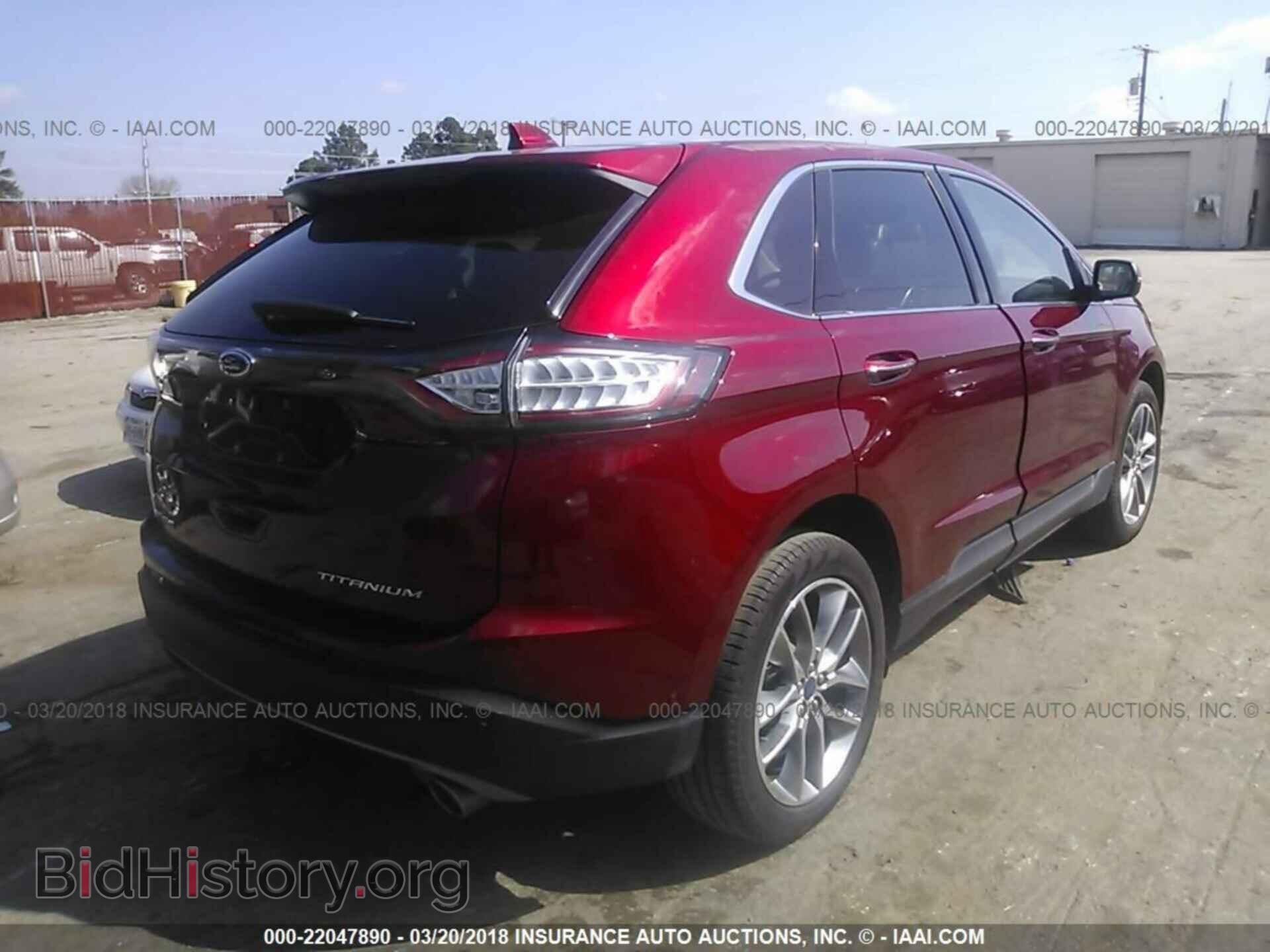 2017 Ford Edge - VIN: 2FMPK3K80HBC54522 - Фото 4