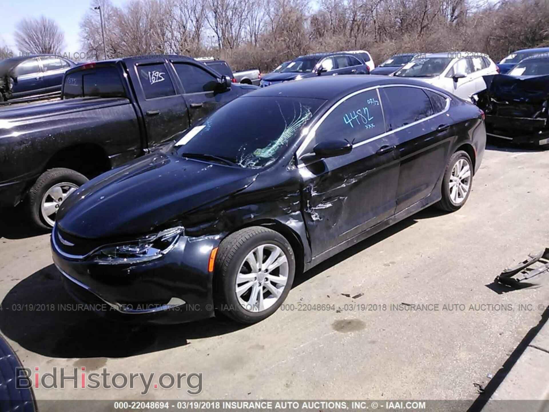 2016 Chrysler 200 - VIN: 1C3CCCAB5GN154159 - Фото 2