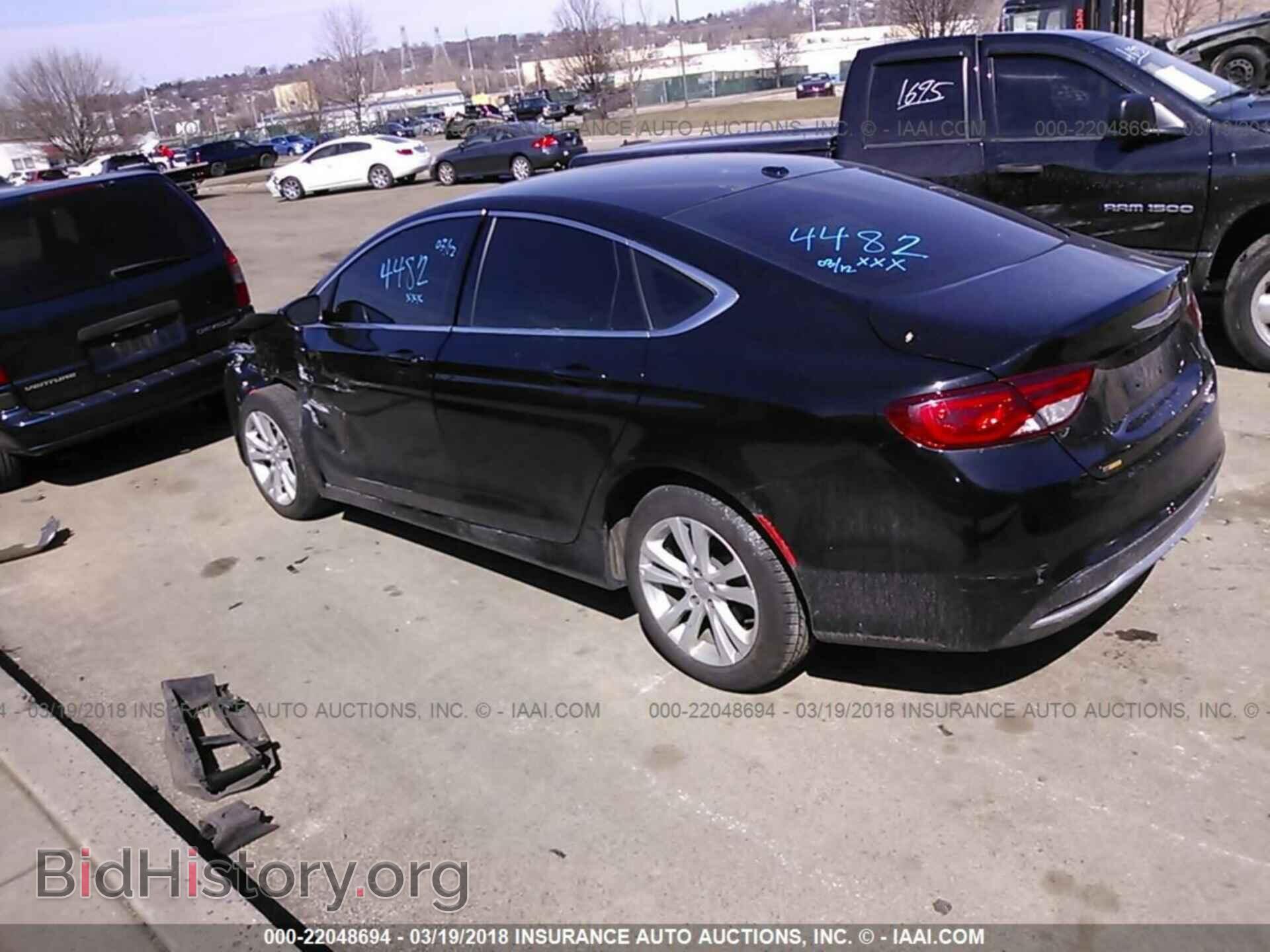 2016 Chrysler 200 - VIN: 1C3CCCAB5GN154159 - Фото 3