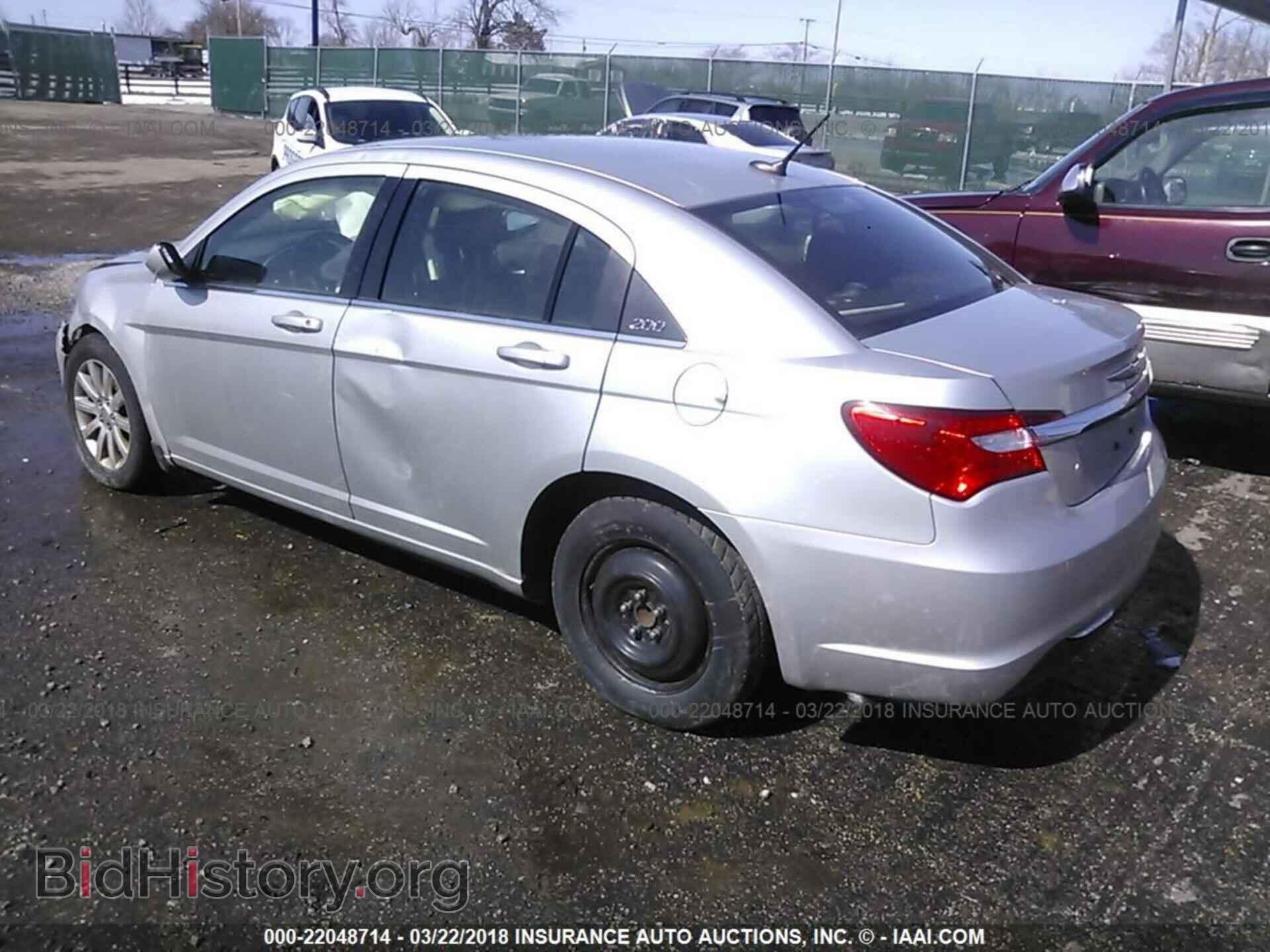 2012 Chrysler 200 - VIN: 1C3CCBBB8CN180614 - Фото 3
