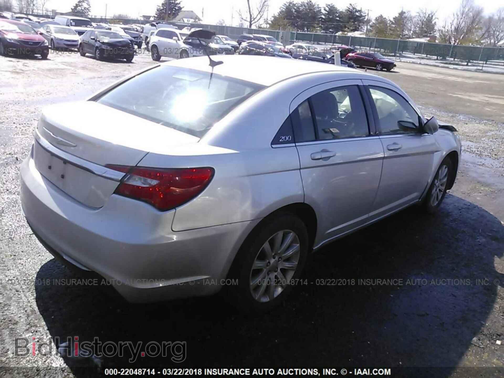 2012 Chrysler 200 - VIN: 1C3CCBBB8CN180614 - Фото 4