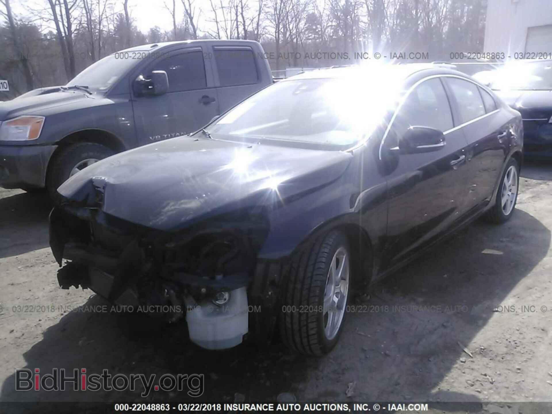2012 Volvo S60 - VIN: YV1622FS8C2037504 - Фото 2