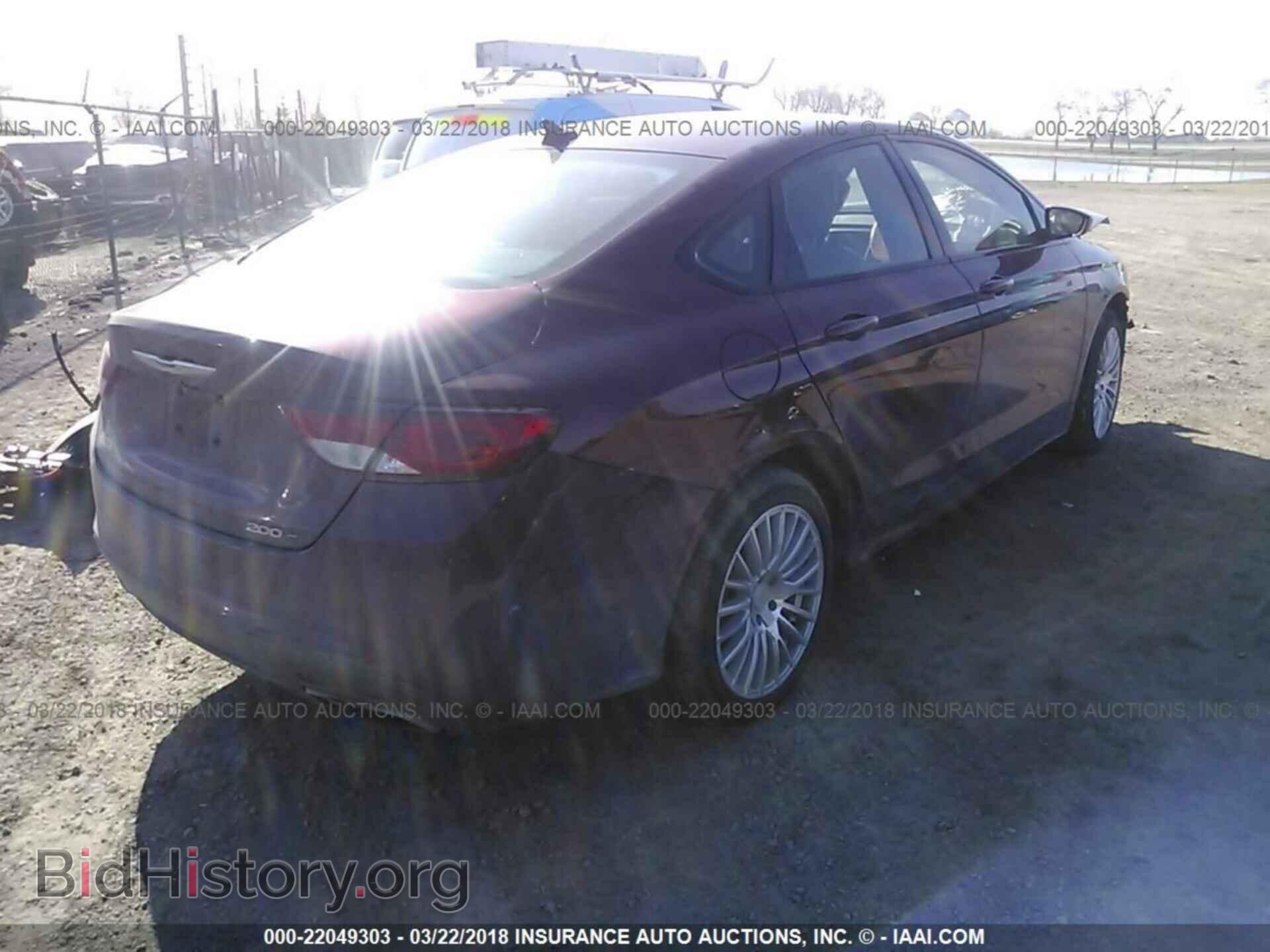 2016 Chrysler 200 - VIN: 1C3CCCBB5GN173017 - Фото 4