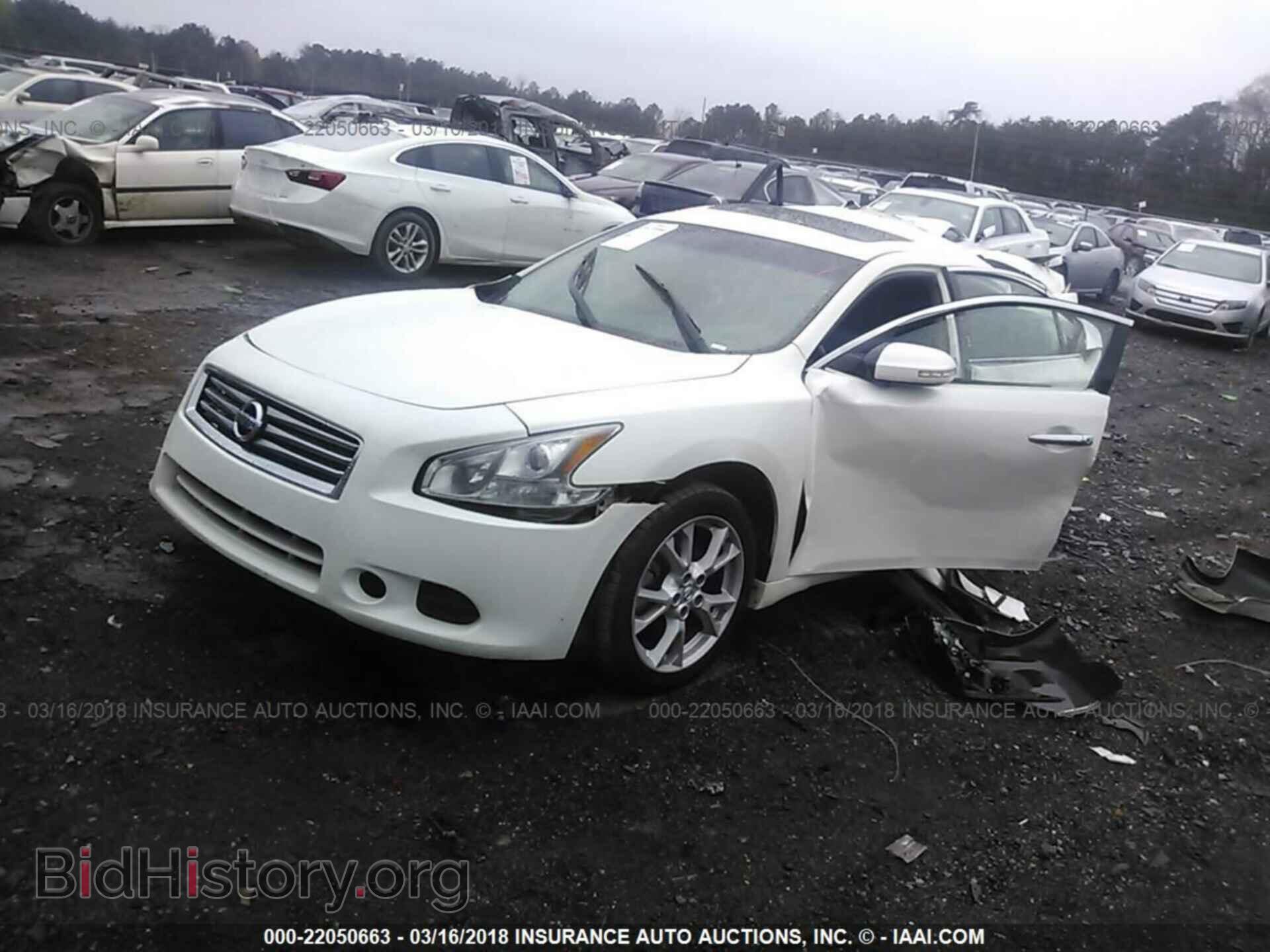 2012 Nissan Maxima - VIN: 1N4AA5AP6CC860617 - Фото 2