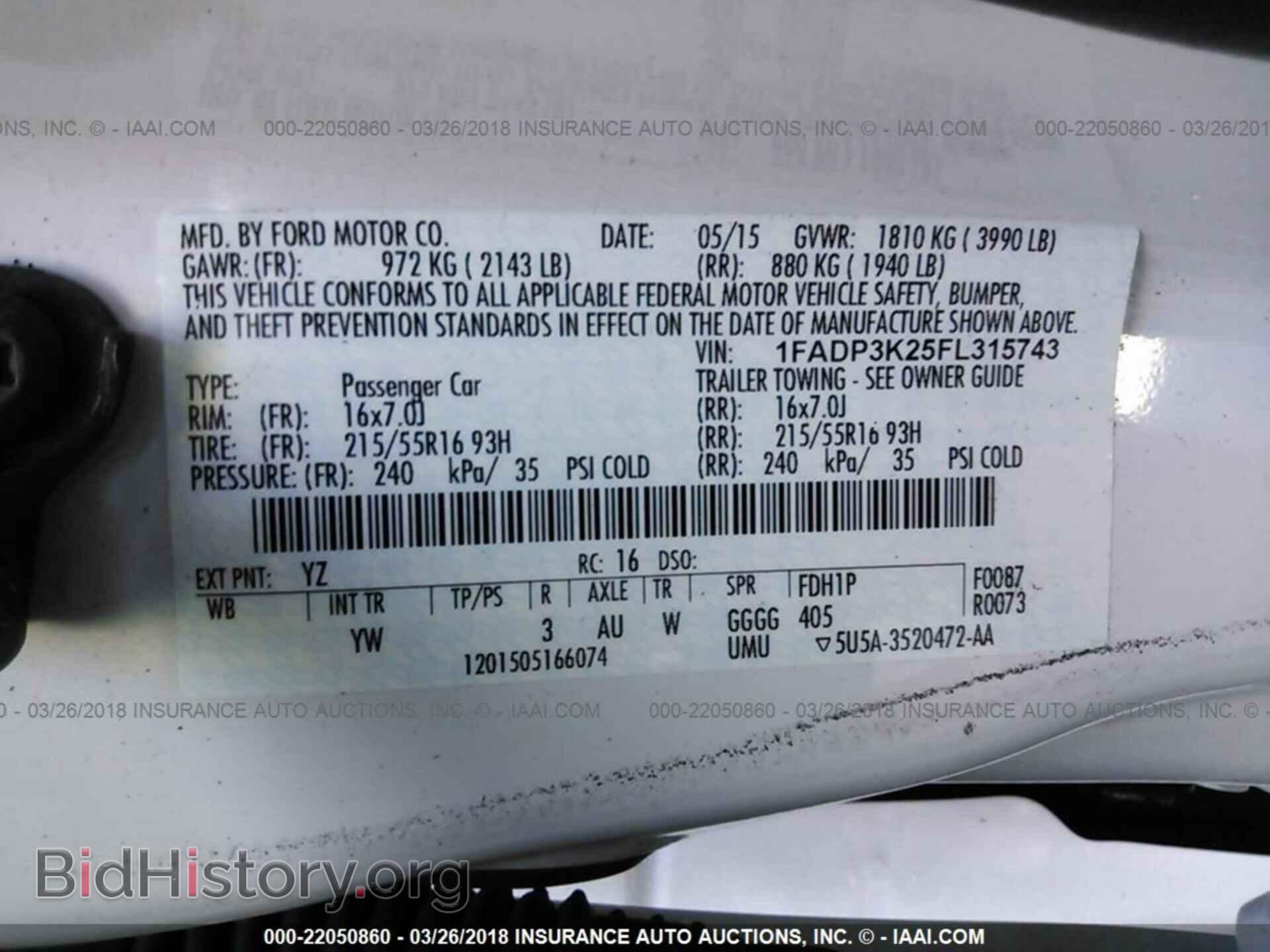 2015 Ford Focus - VIN: 1FADP3K25FL315743 - Photo 9