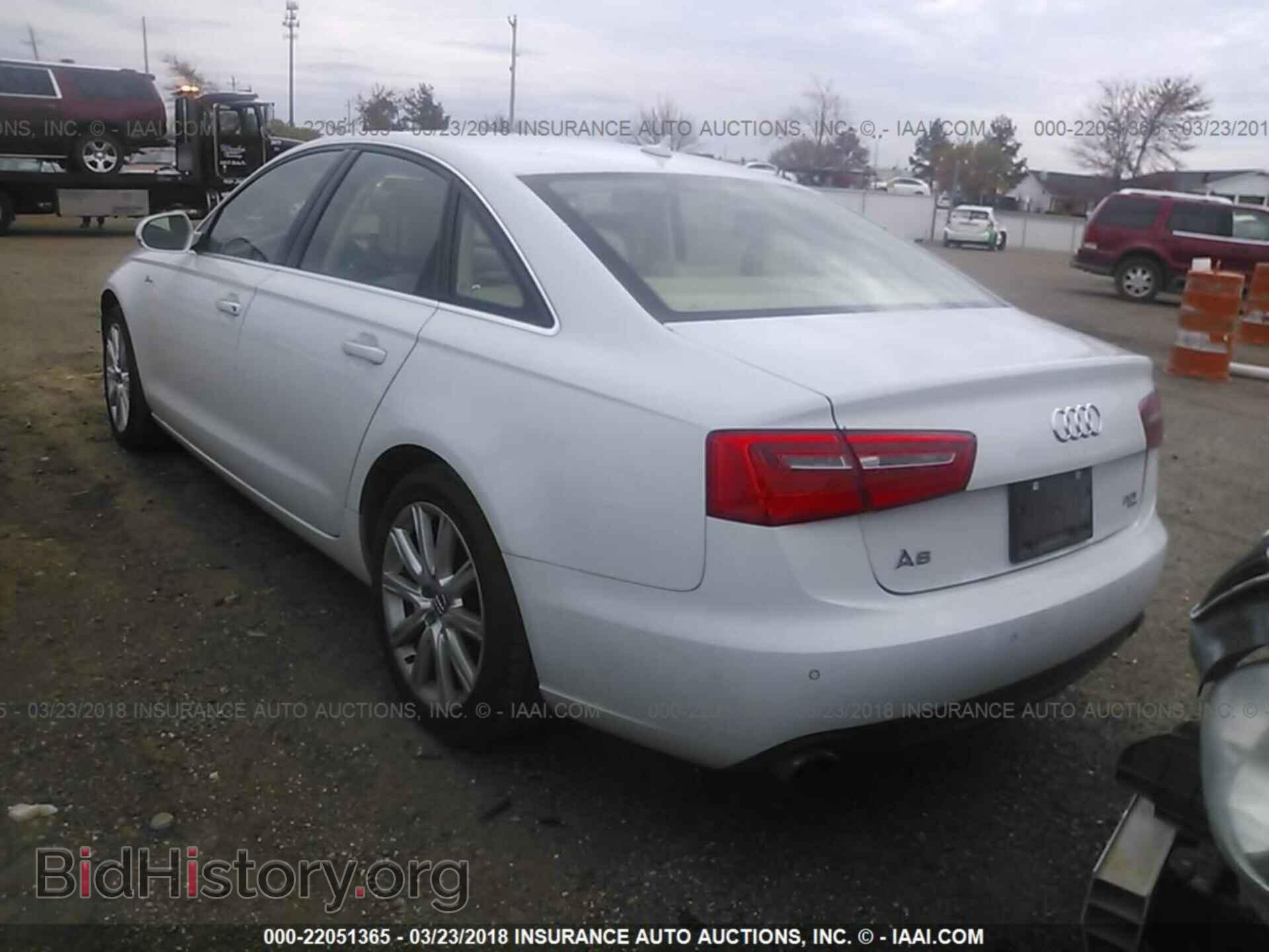 2013 Audi A6 - VIN: WAUGGAFC0DN115320 - Фото 3