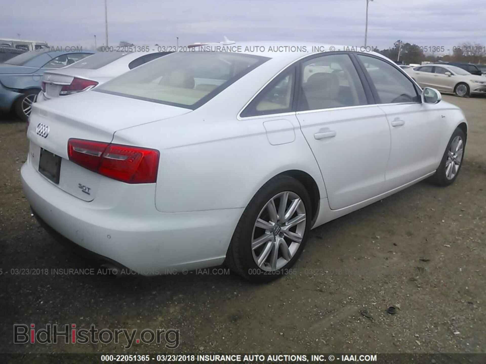 2013 Audi A6 - VIN: WAUGGAFC0DN115320 - Фото 4