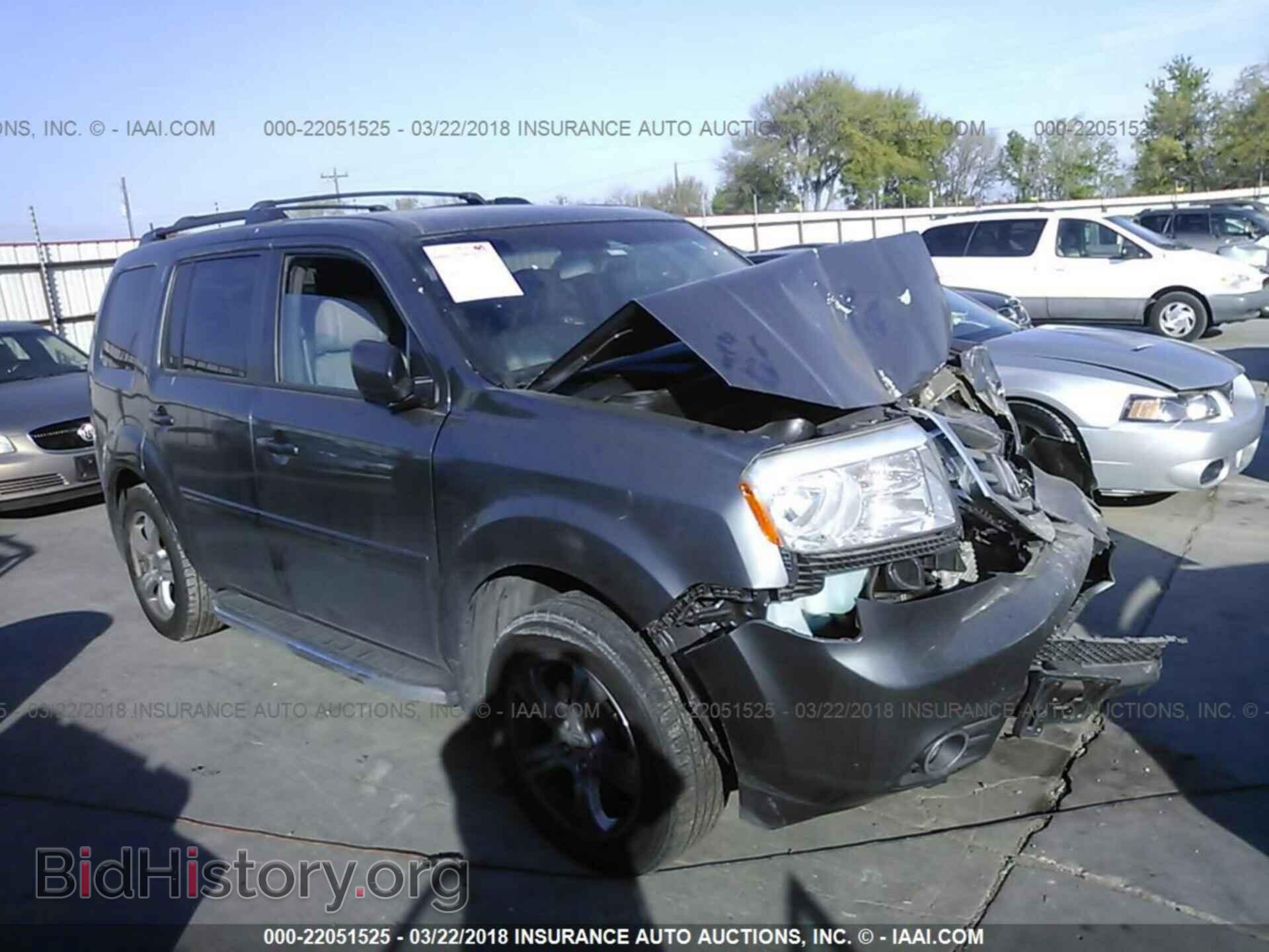 Фотография 5FNYF4H67CB027056 - Honda Pilot 2012