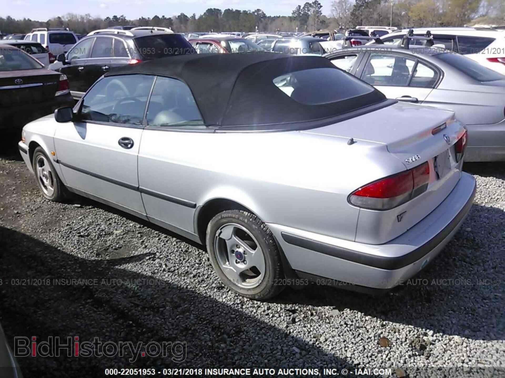 1999 SAAB 9-3 - VIN: YS3DD78N3X7021997 - Фото 3