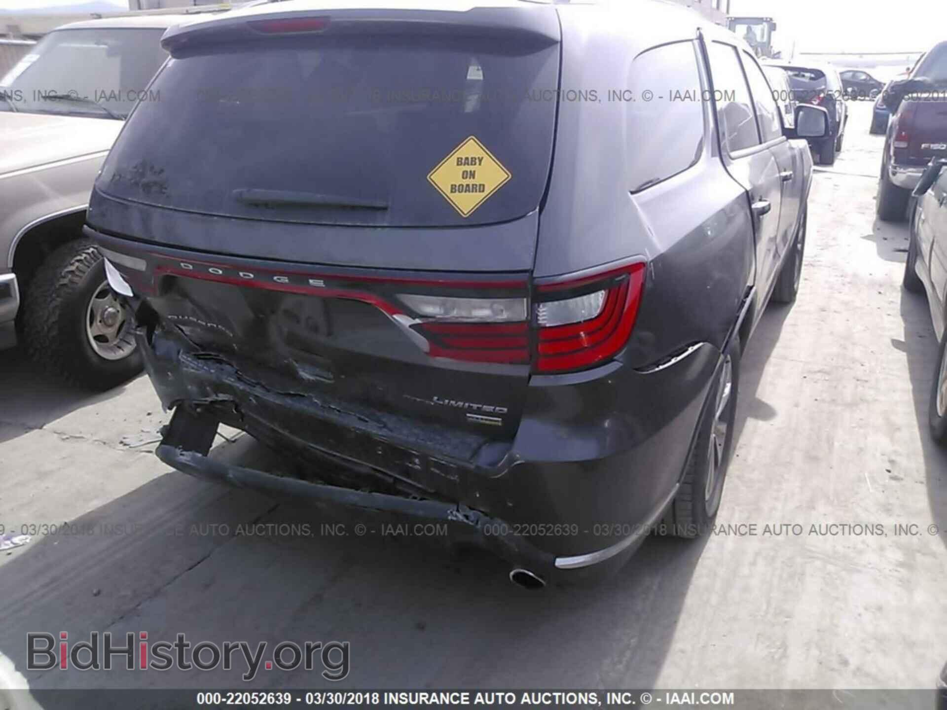 2015 Dodge Durango - VIN: 1C4RDHDG0FC863812 - Фото 4