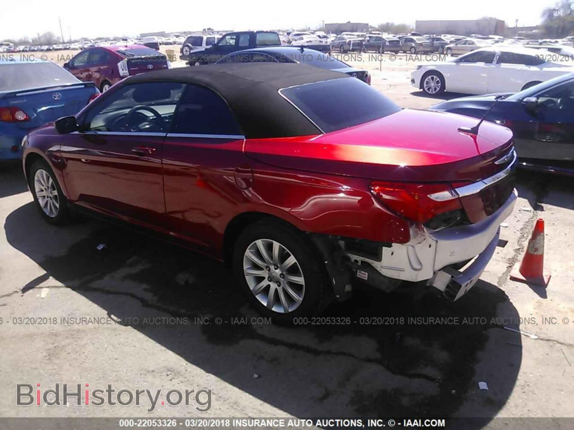 2012 Chrysler 200 - VIN: 1C3BCBEB7CN215750 - Фото 3