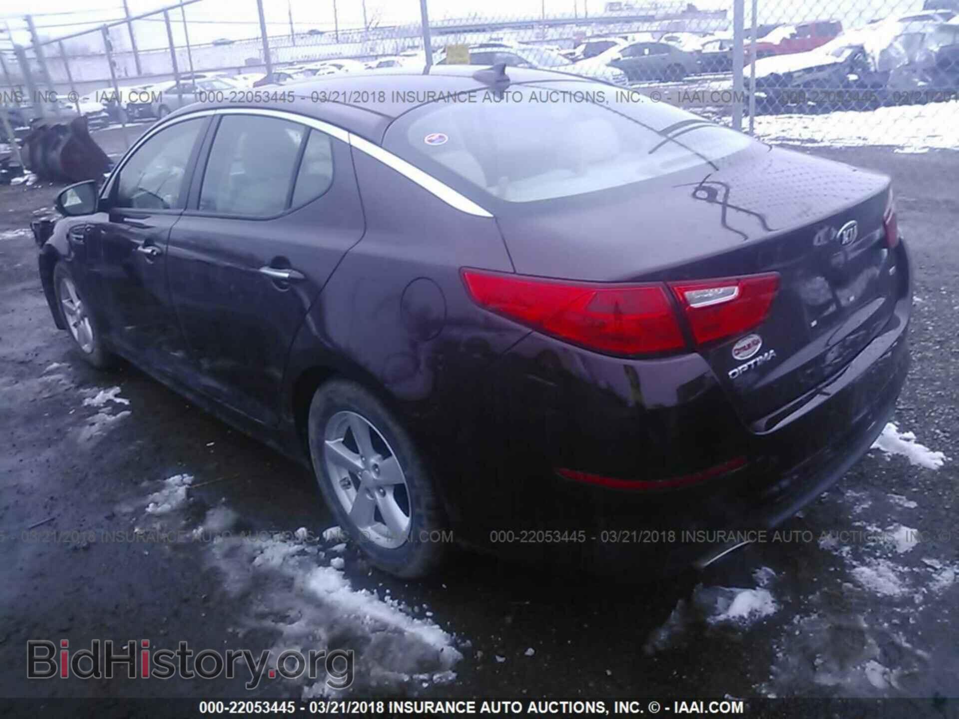 2014 Kia Optima - VIN: 5XXGM4A78EG325040 - Фото 3