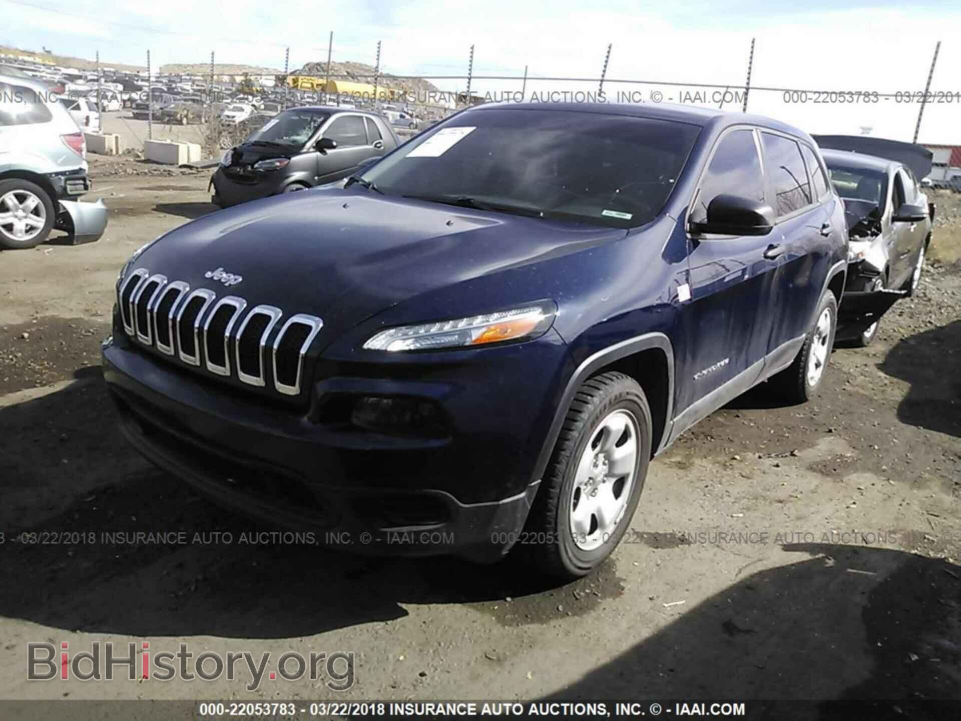 2014 Jeep Cherokee - VIN: 1C4PJLAB3EW154543 - Фото 2