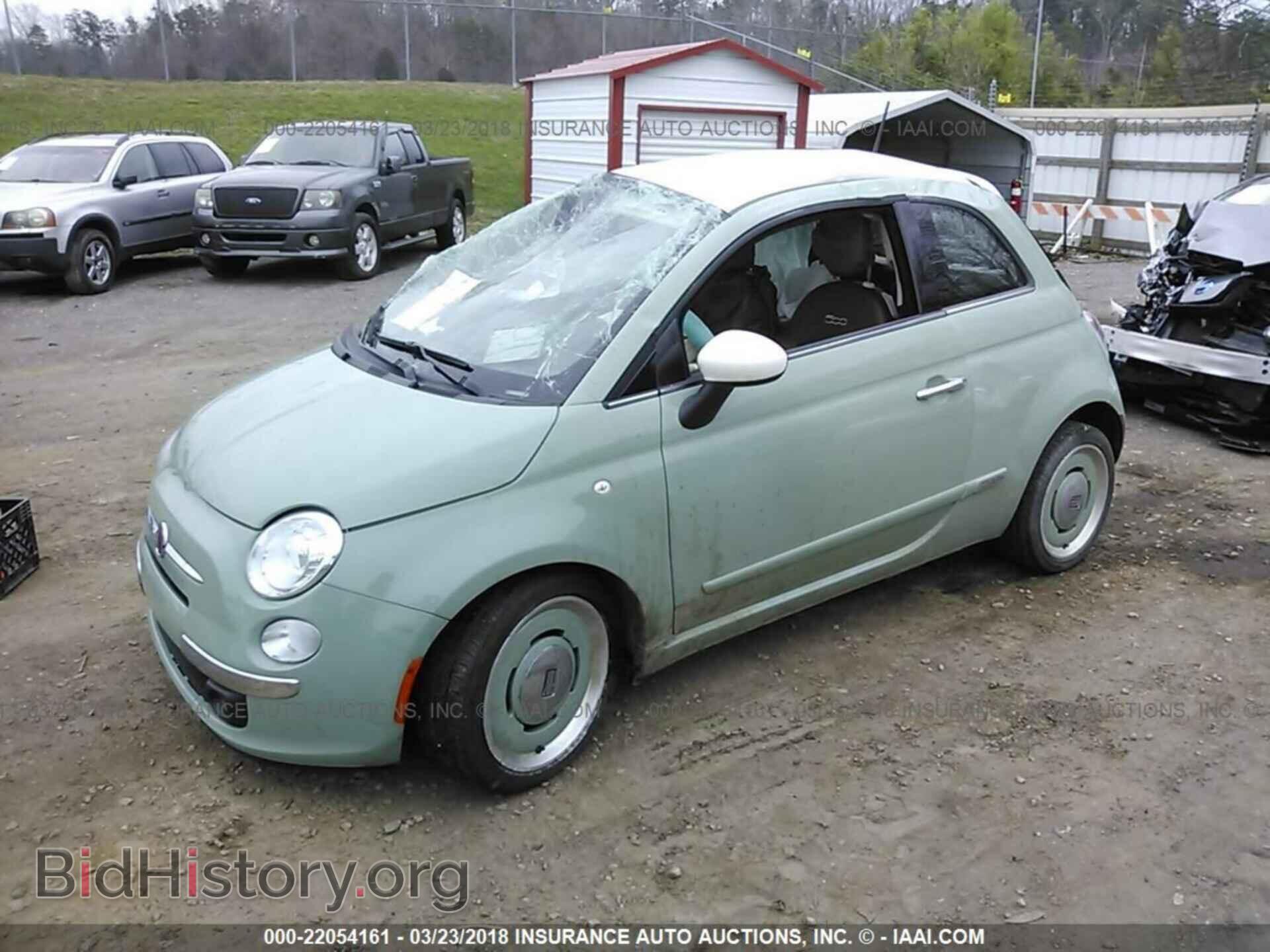 2015 Fiat 500 - VIN: 3C3CFFCR9FT558762 - Photo 2