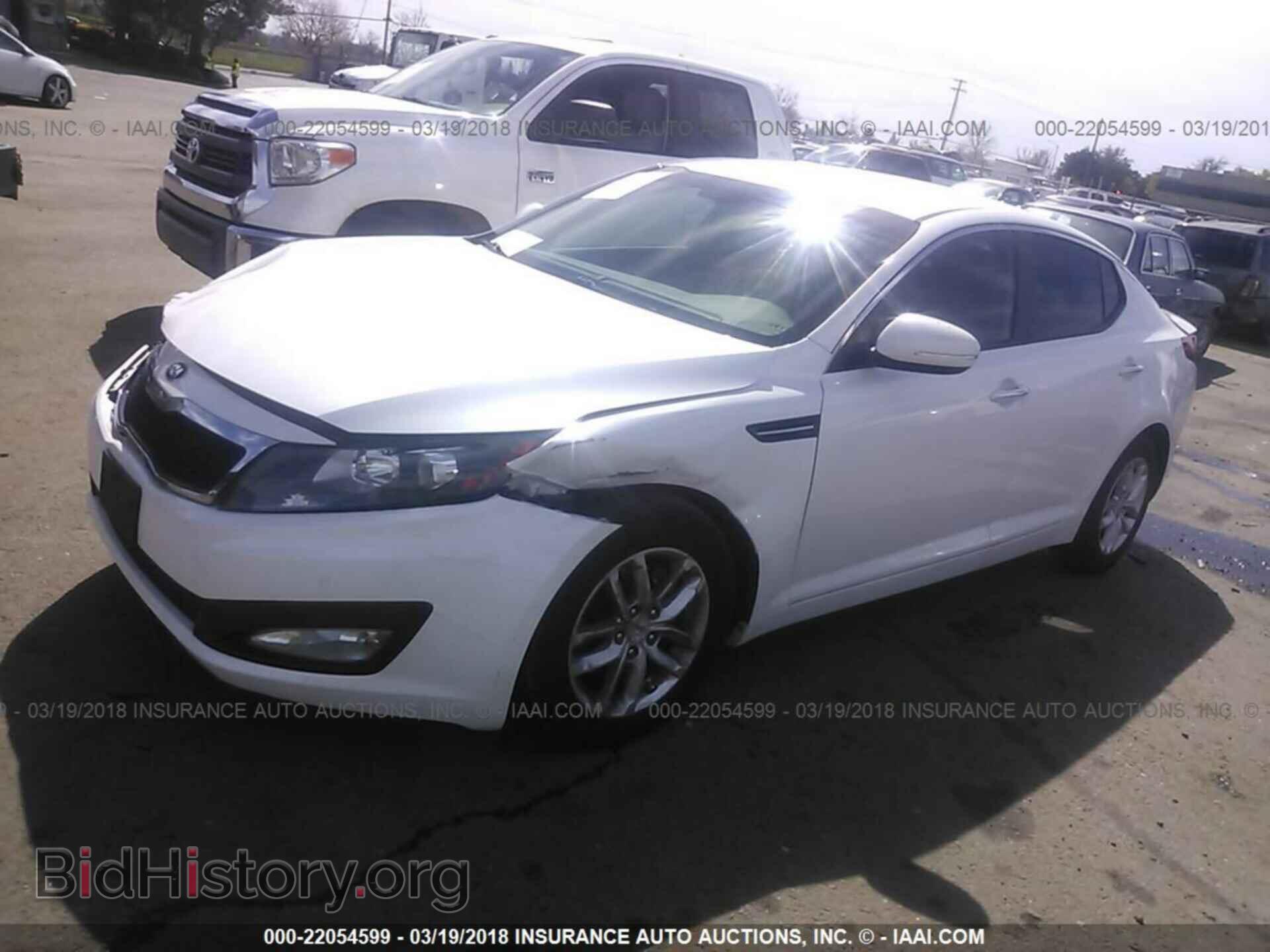 2013 Kia Optima - VIN: KNAGM4A76D5378805 - Photo 2